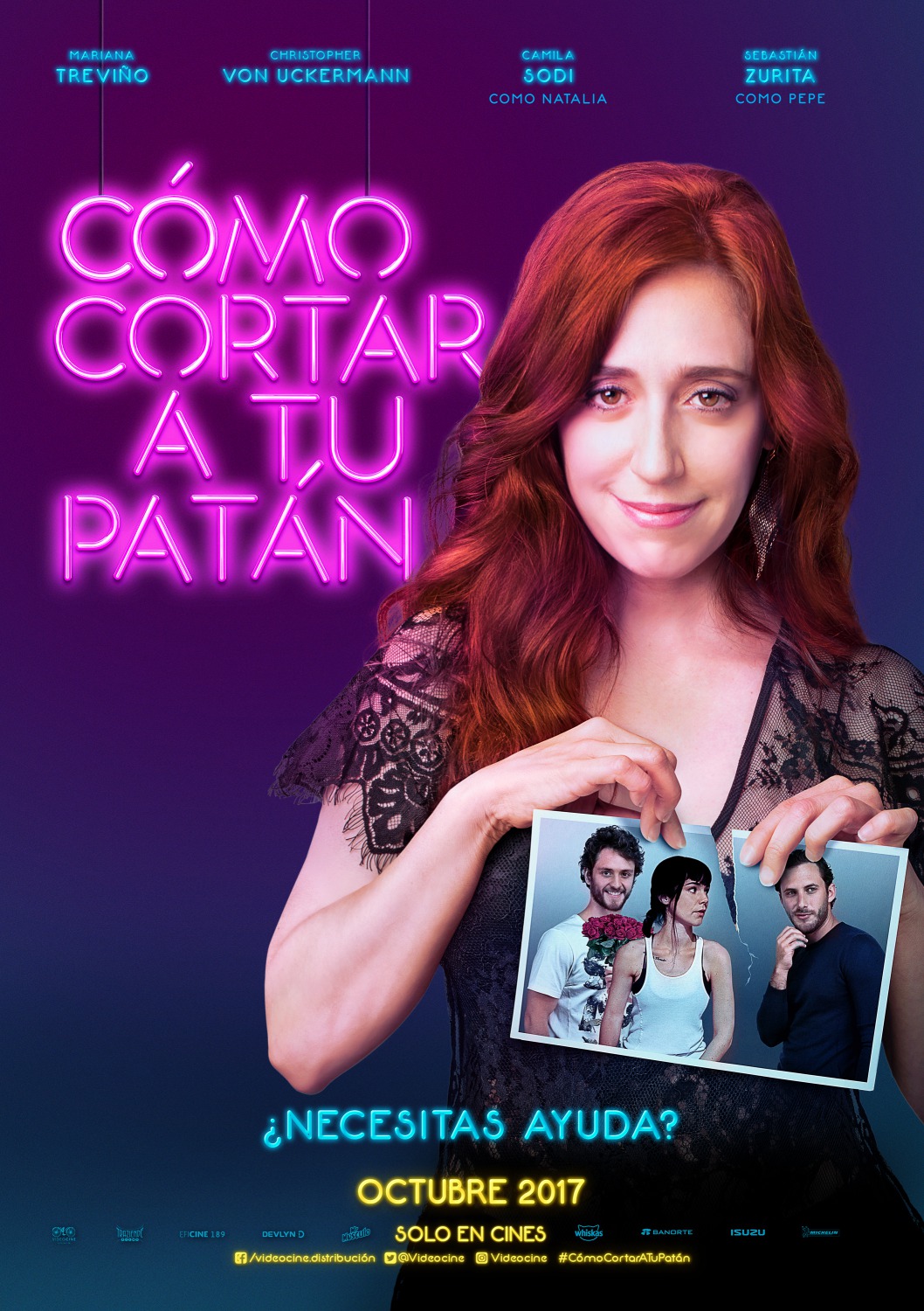 Extra Large Movie Poster Image for Como Cortar a tu Patan 