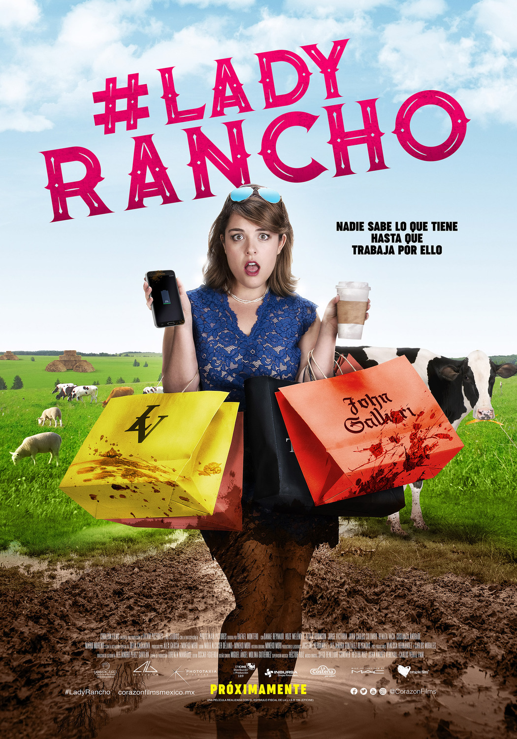 Extra Large Movie Poster Image for Allá en el Rancho 