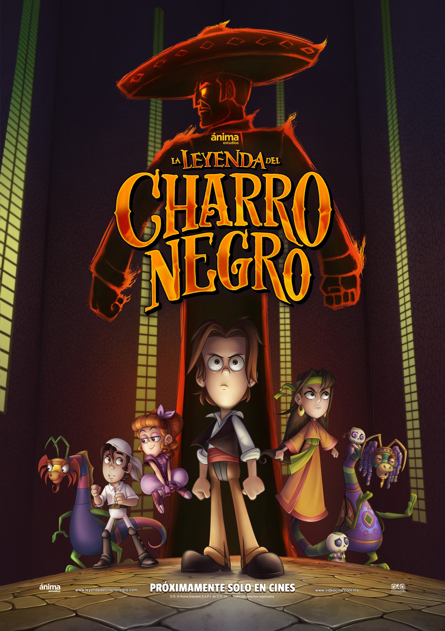 Mega Sized Movie Poster Image for La Leyenda del Charro Negro (#2 of 2)