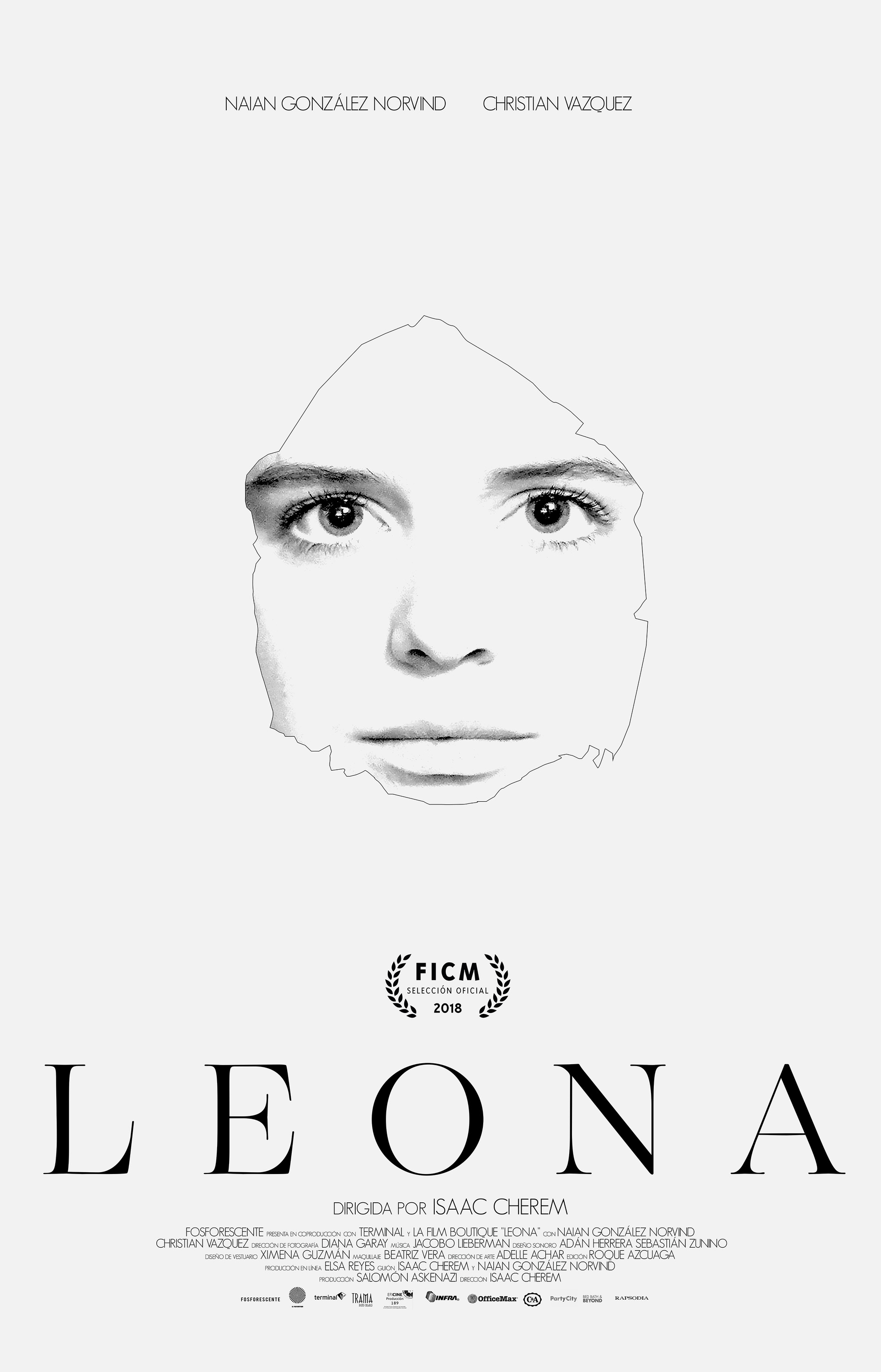 Mega Sized Movie Poster Image for Leona 