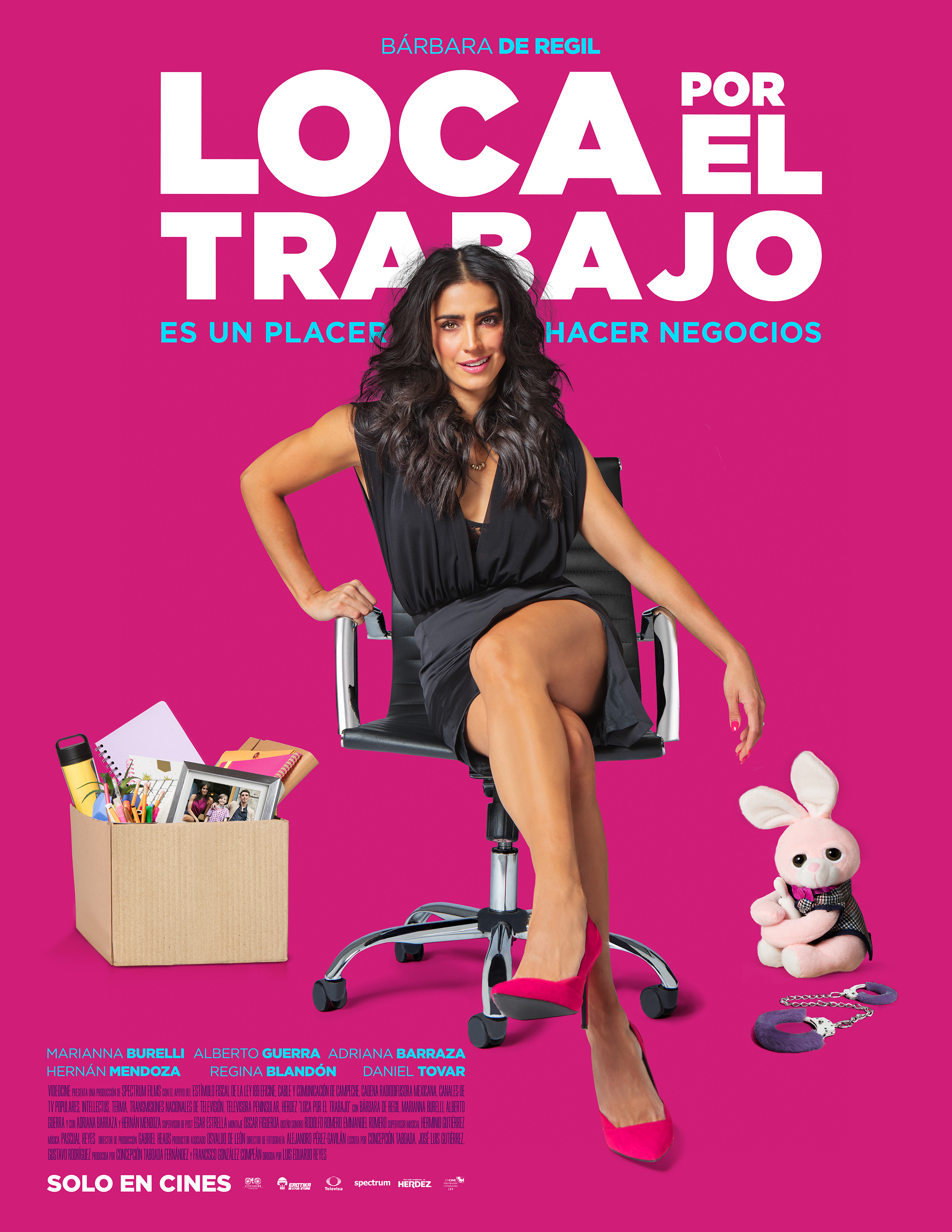 Mega Sized Movie Poster Image for Loca Por El Trabajo 