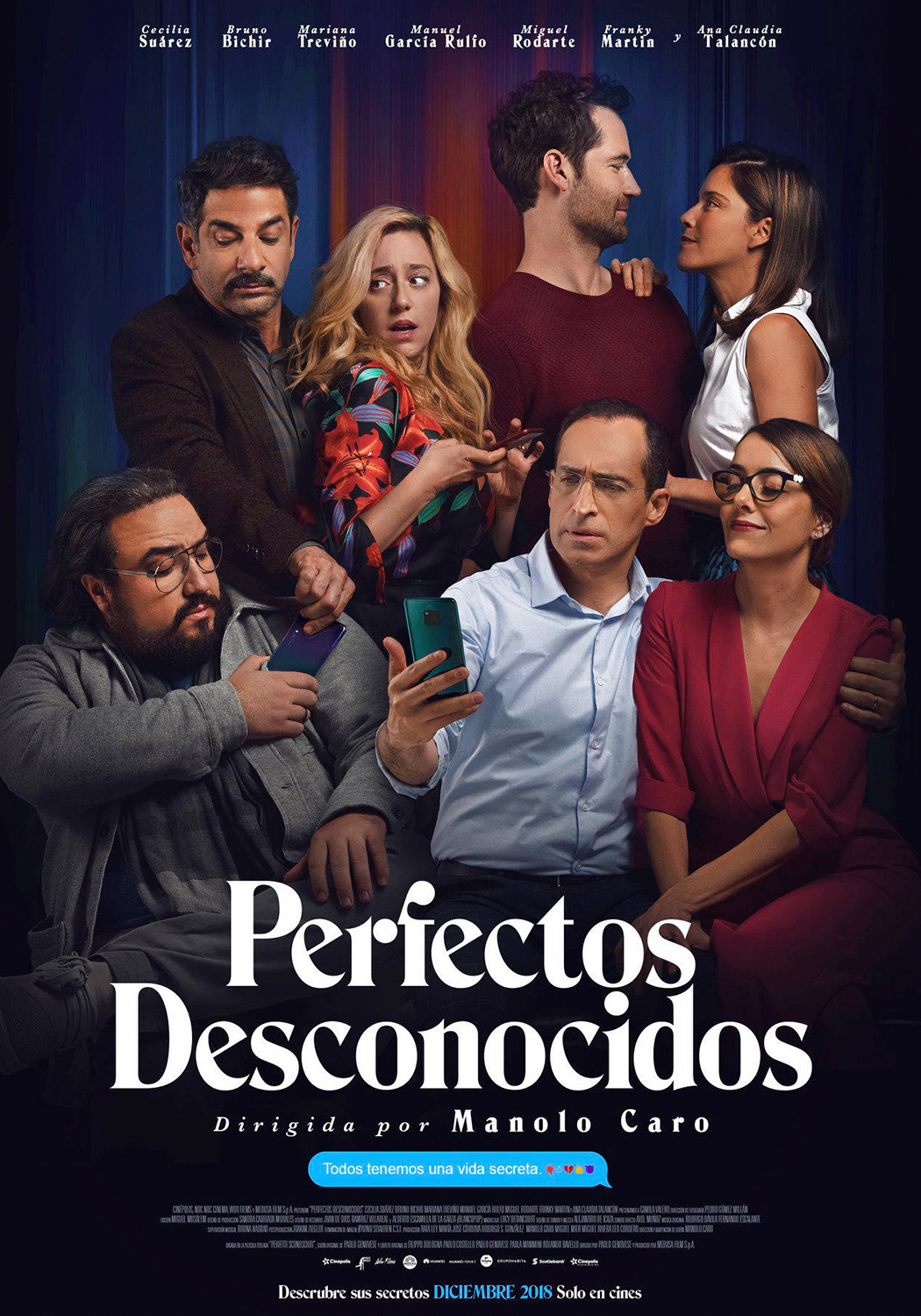 Extra Large Movie Poster Image for Perfectos desconocidos (#2 of 8)