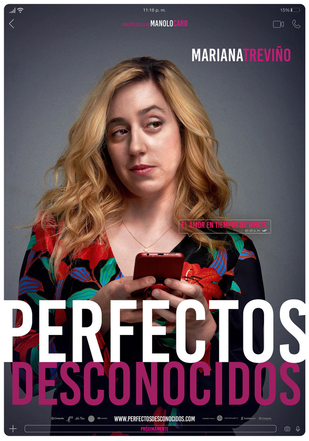 Extra Large Movie Poster Image for Perfectos desconocidos (#8 of 8)