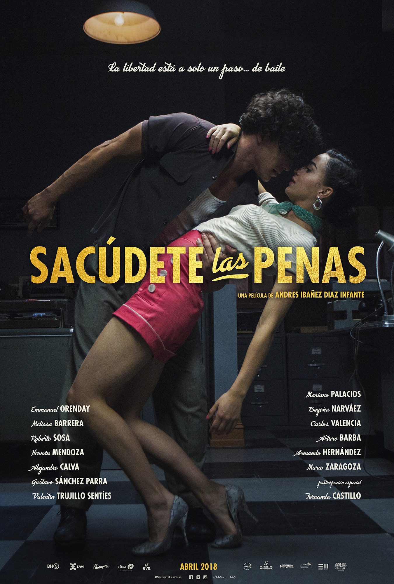 Mega Sized Movie Poster Image for Sacudete Las Penas (#2 of 2)