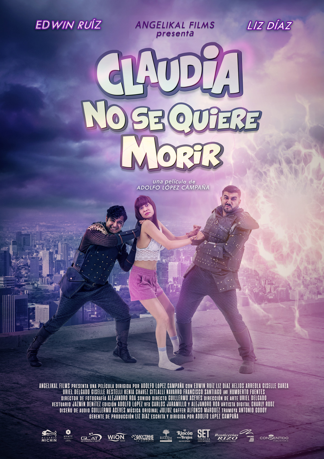 Extra Large Movie Poster Image for Claudia No Se Quiere Morir 