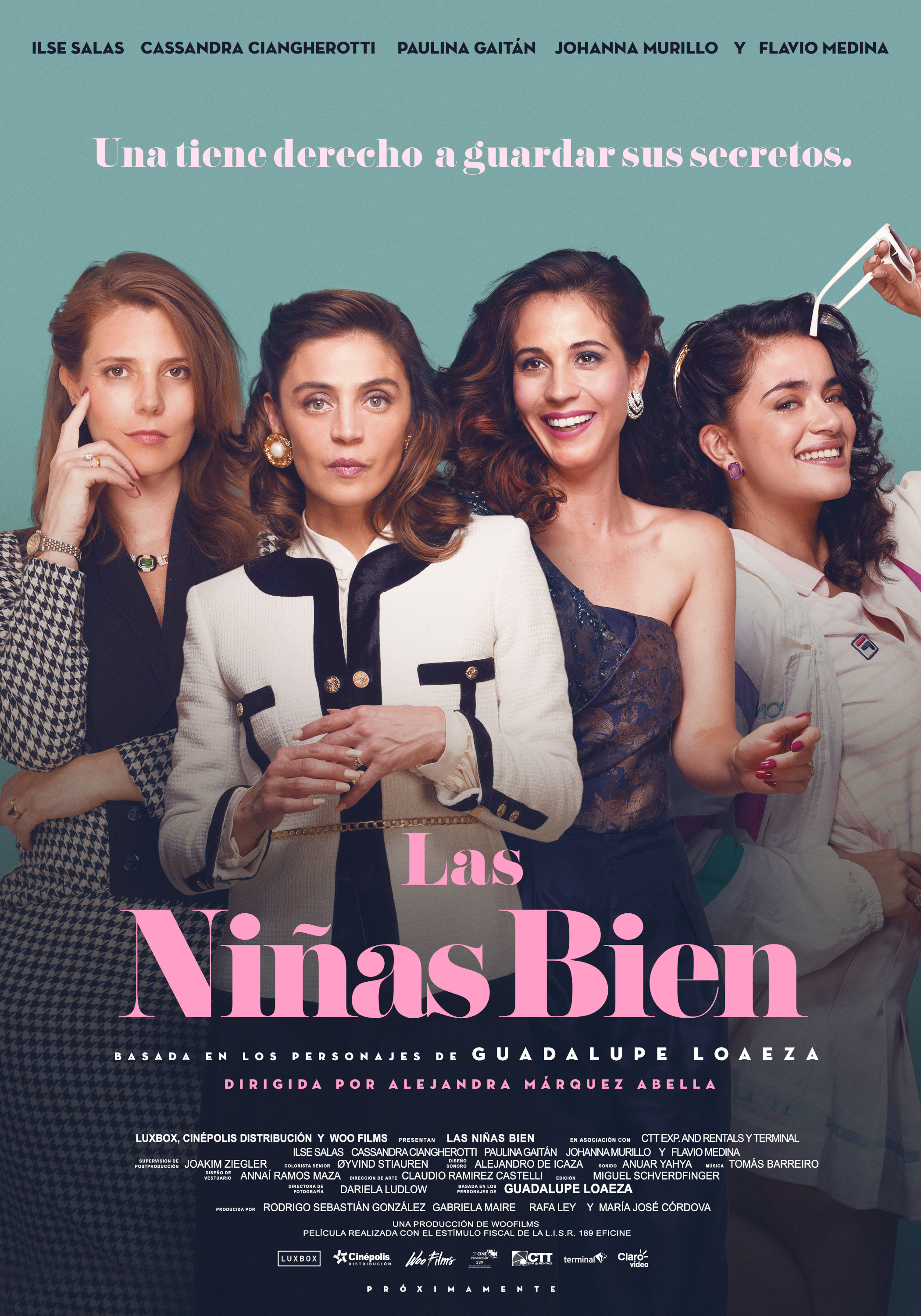 Mega Sized Movie Poster Image for Las niñas bien (#3 of 16)
