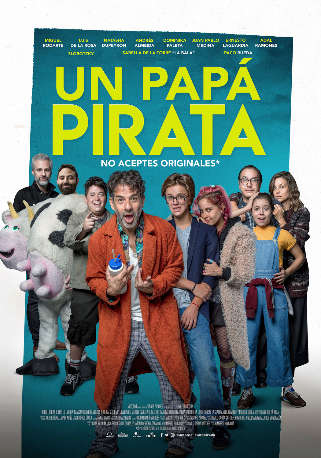 Extra Large Movie Poster Image for Un Papá Pirata 