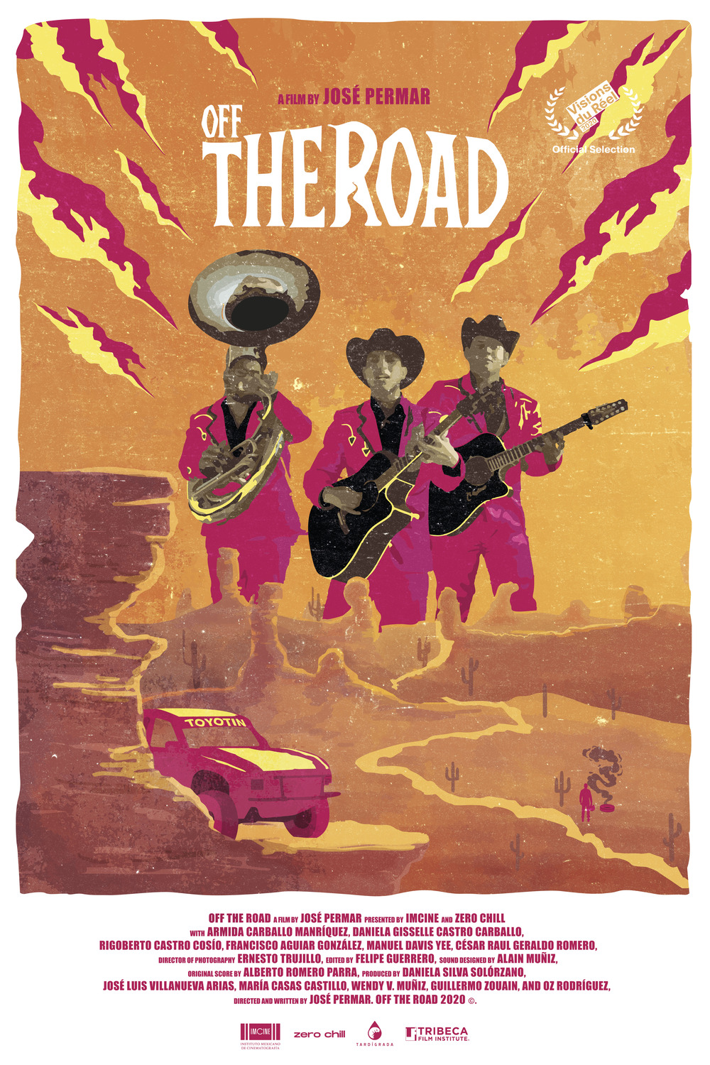Extra Large Movie Poster Image for Off the Road 