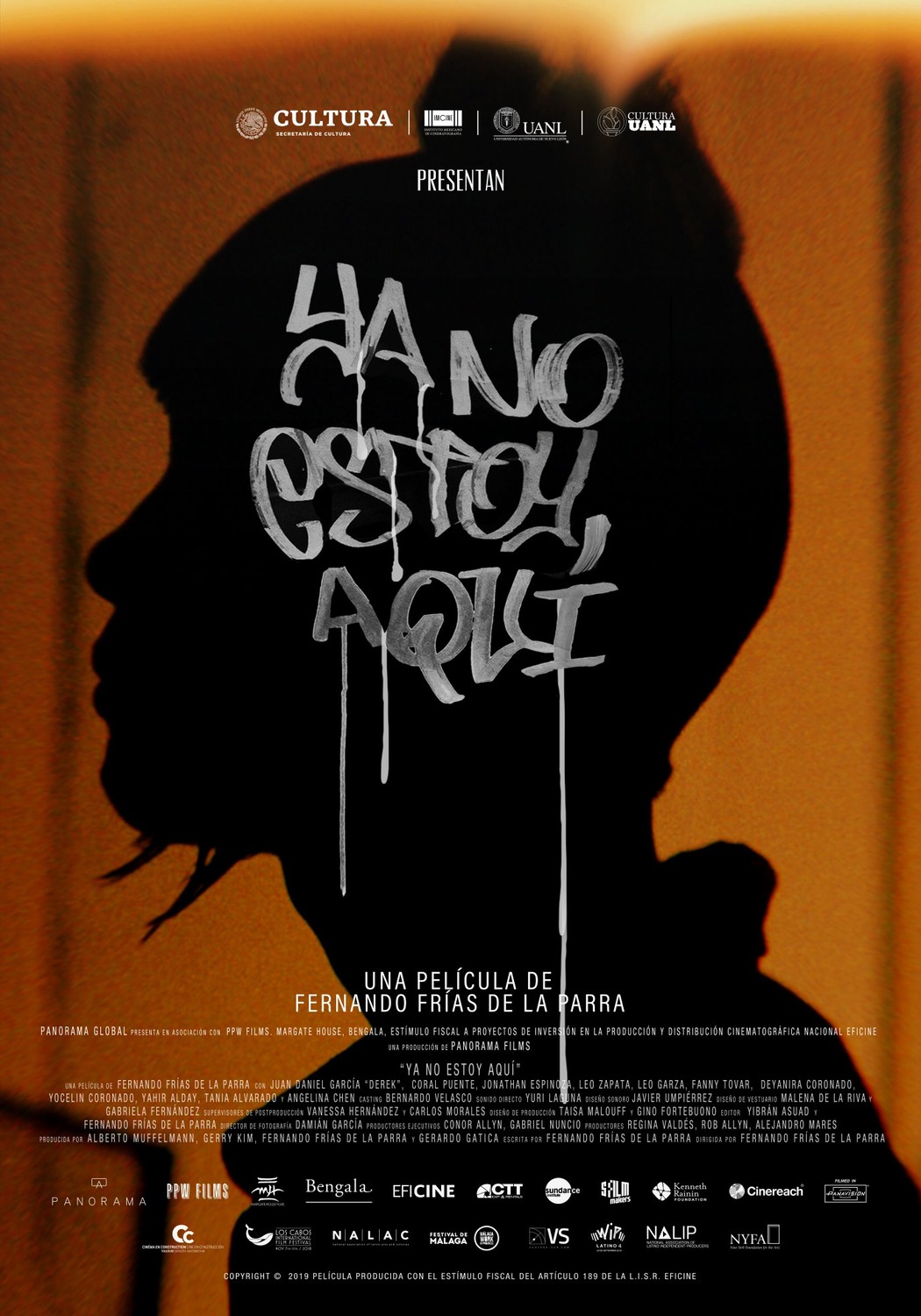 Extra Large Movie Poster Image for Ya no estoy aqui (#2 of 4)