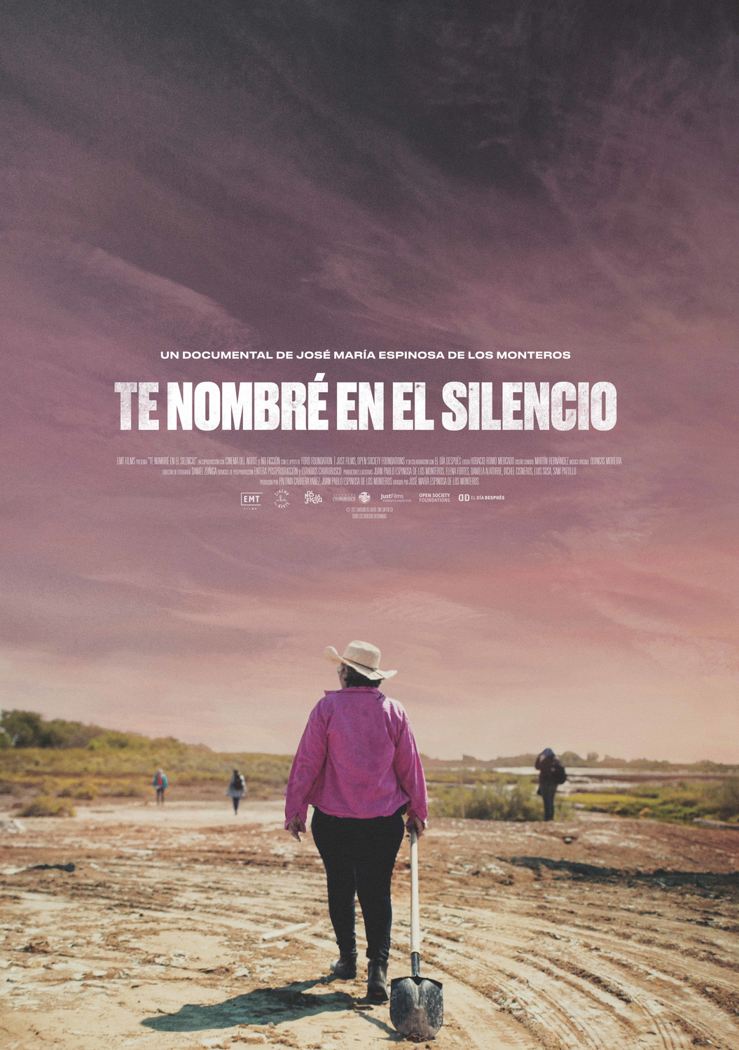 Extra Large Movie Poster Image for Te nombré en el silencio (#2 of 3)