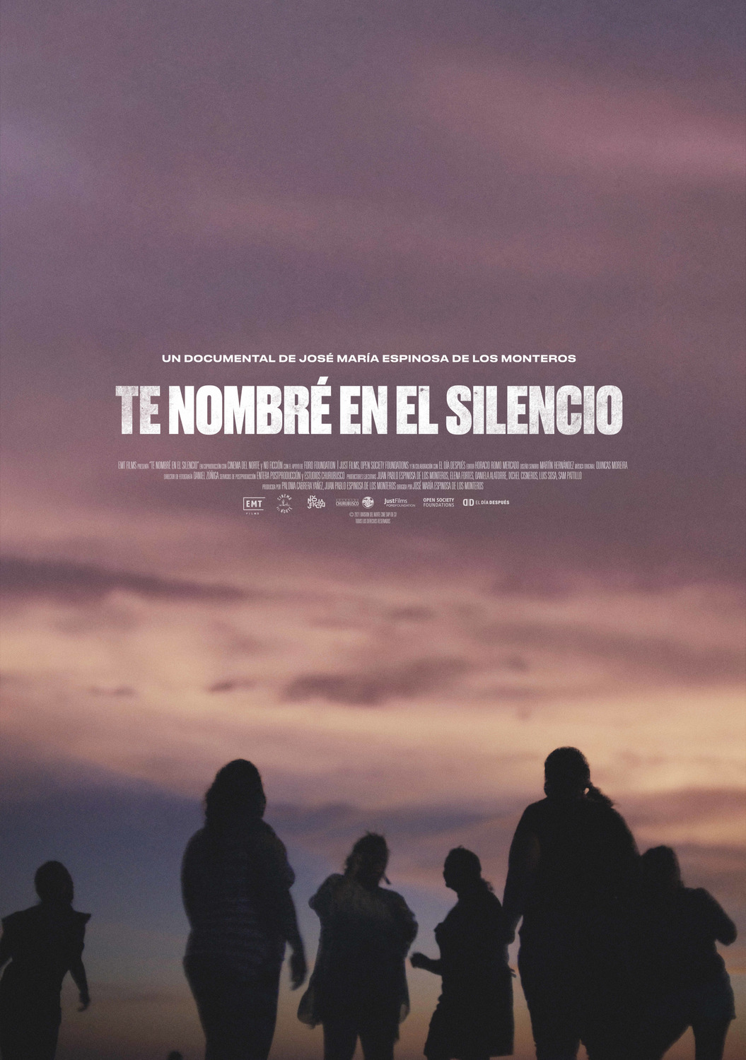 Extra Large Movie Poster Image for Te nombré en el silencio (#1 of 3)