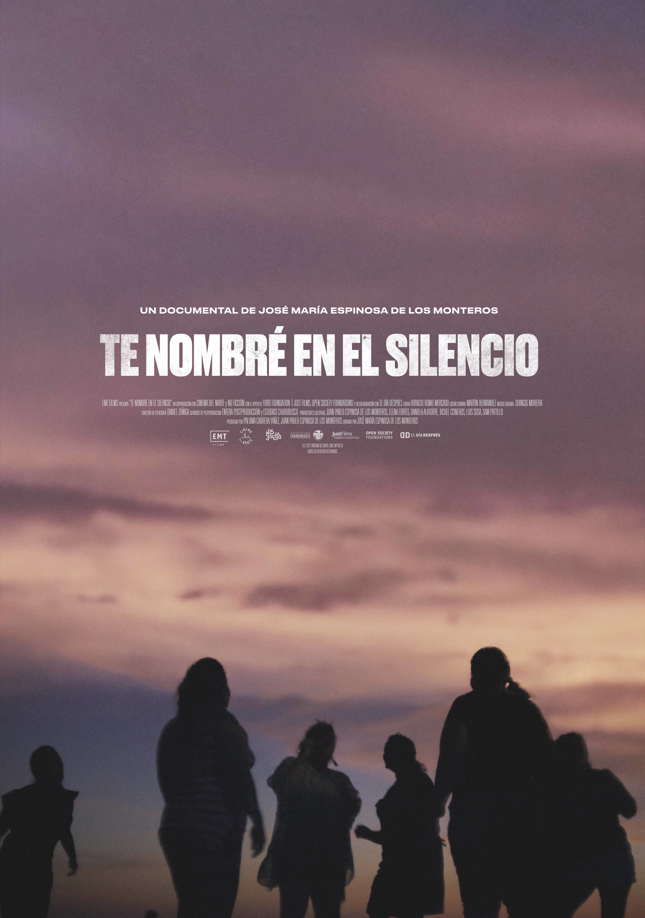 Mega Sized Movie Poster Image for Te nombré en el silencio (#1 of 3)