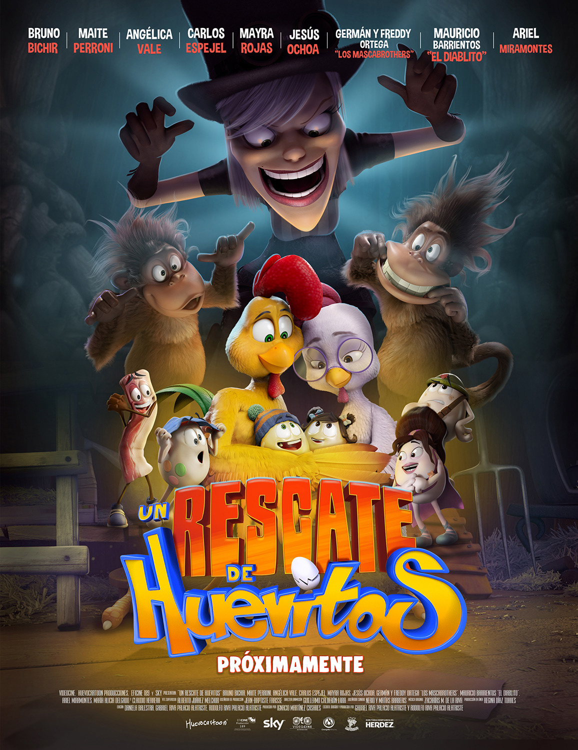 Extra Large Movie Poster Image for Un rescate de huevitos (#1 of 3)