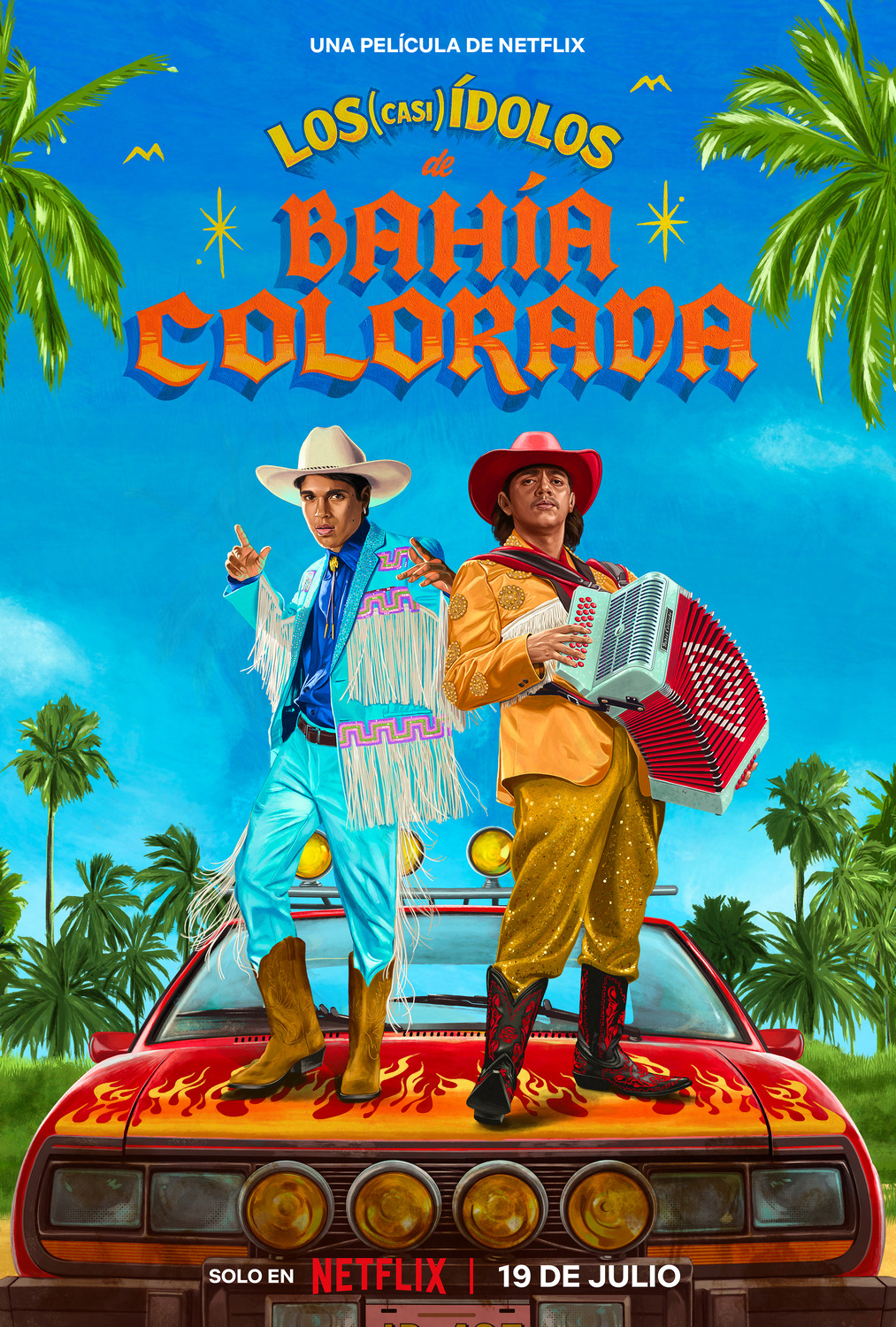 Extra Large Movie Poster Image for Los (casi) ídolos de Bahía Colorada 