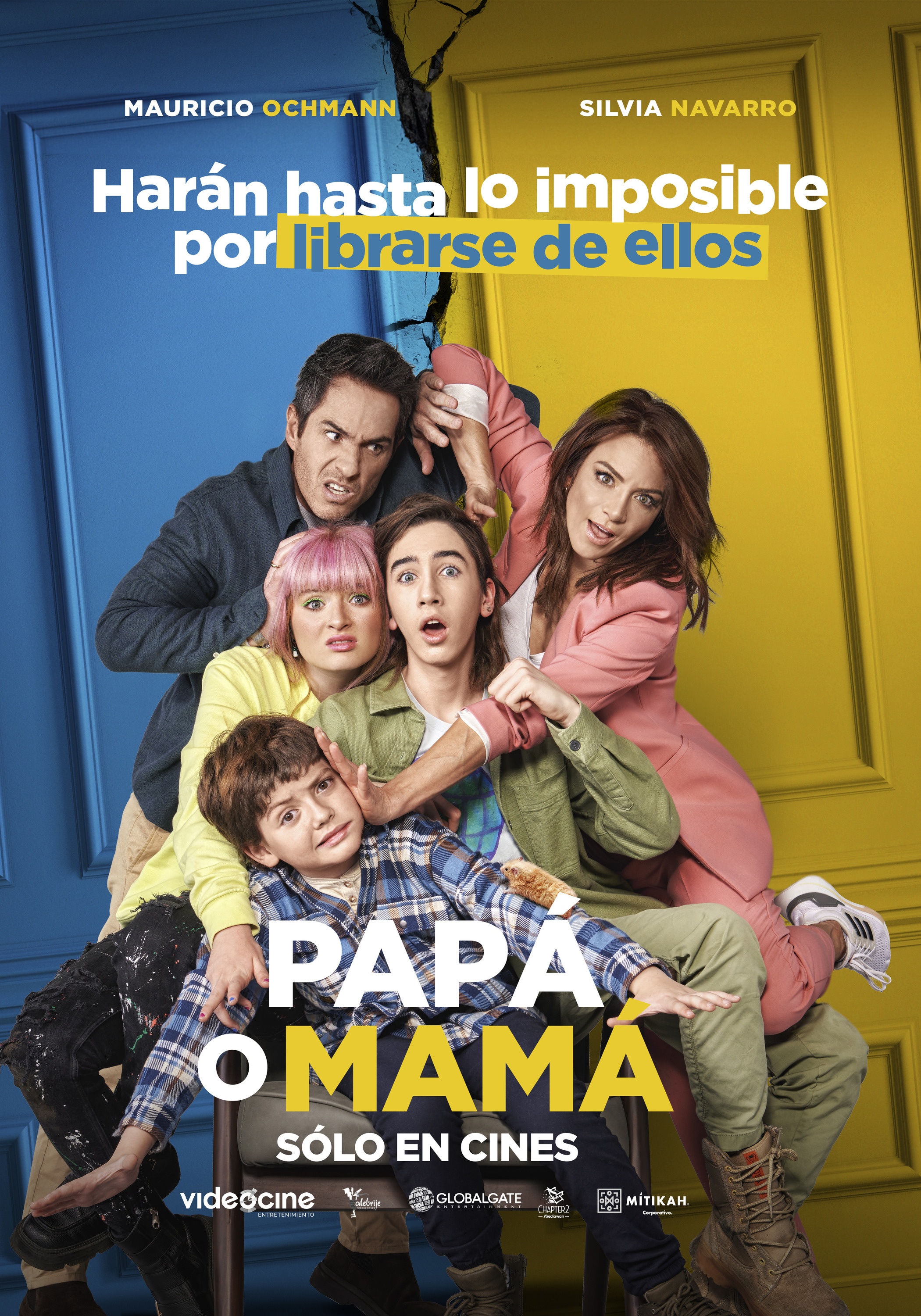 Mega Sized Movie Poster Image for Papá o Mamá (#2 of 2)