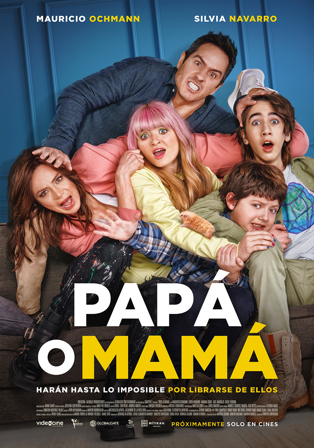 Extra Large Movie Poster Image for Papá o Mamá (#1 of 2)