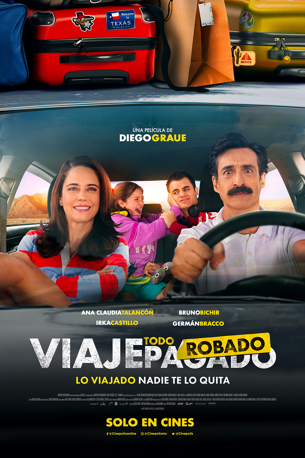 Extra Large Movie Poster Image for Viaje Todo Robado 