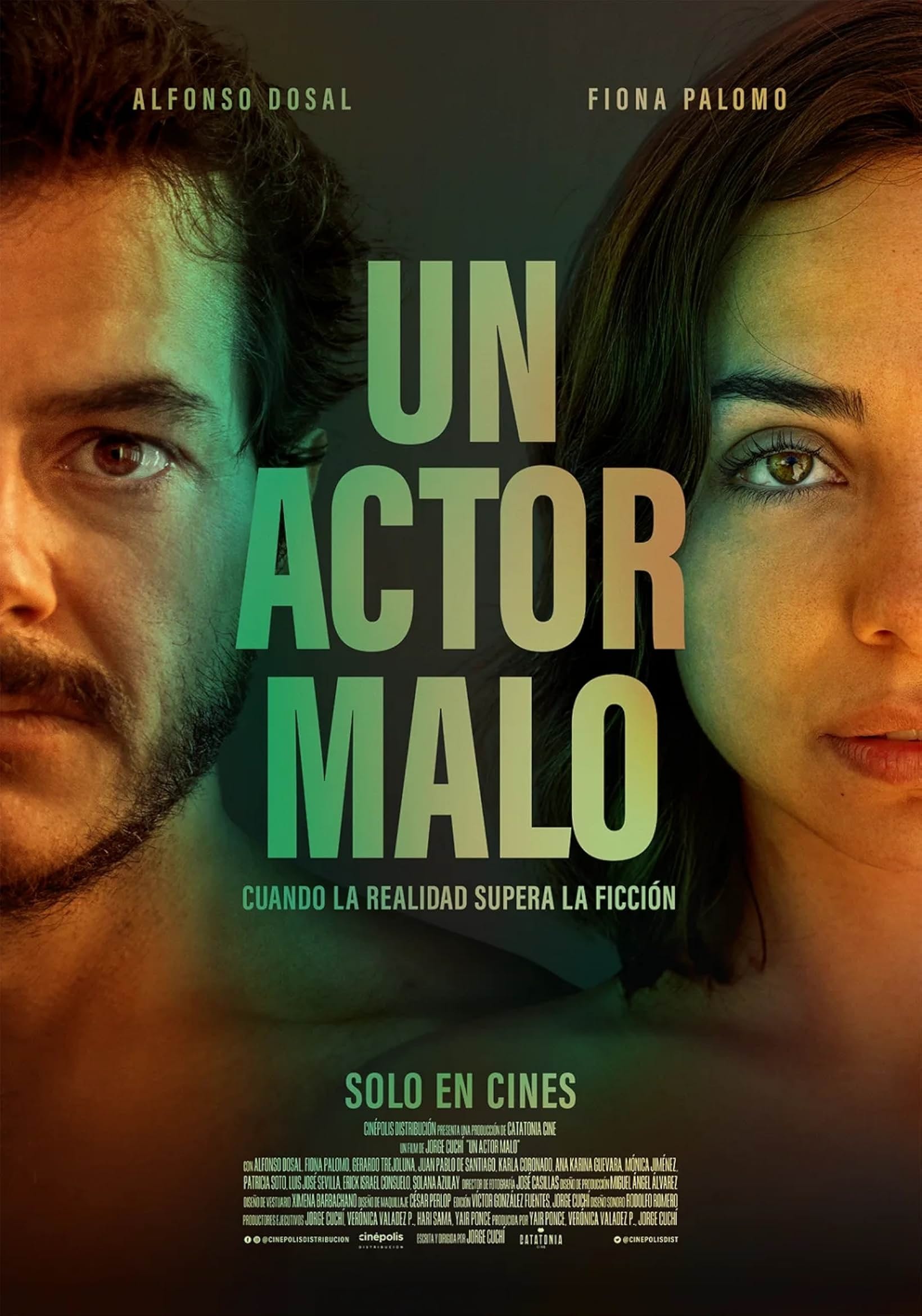 Mega Sized Movie Poster Image for Un Actor Malo 