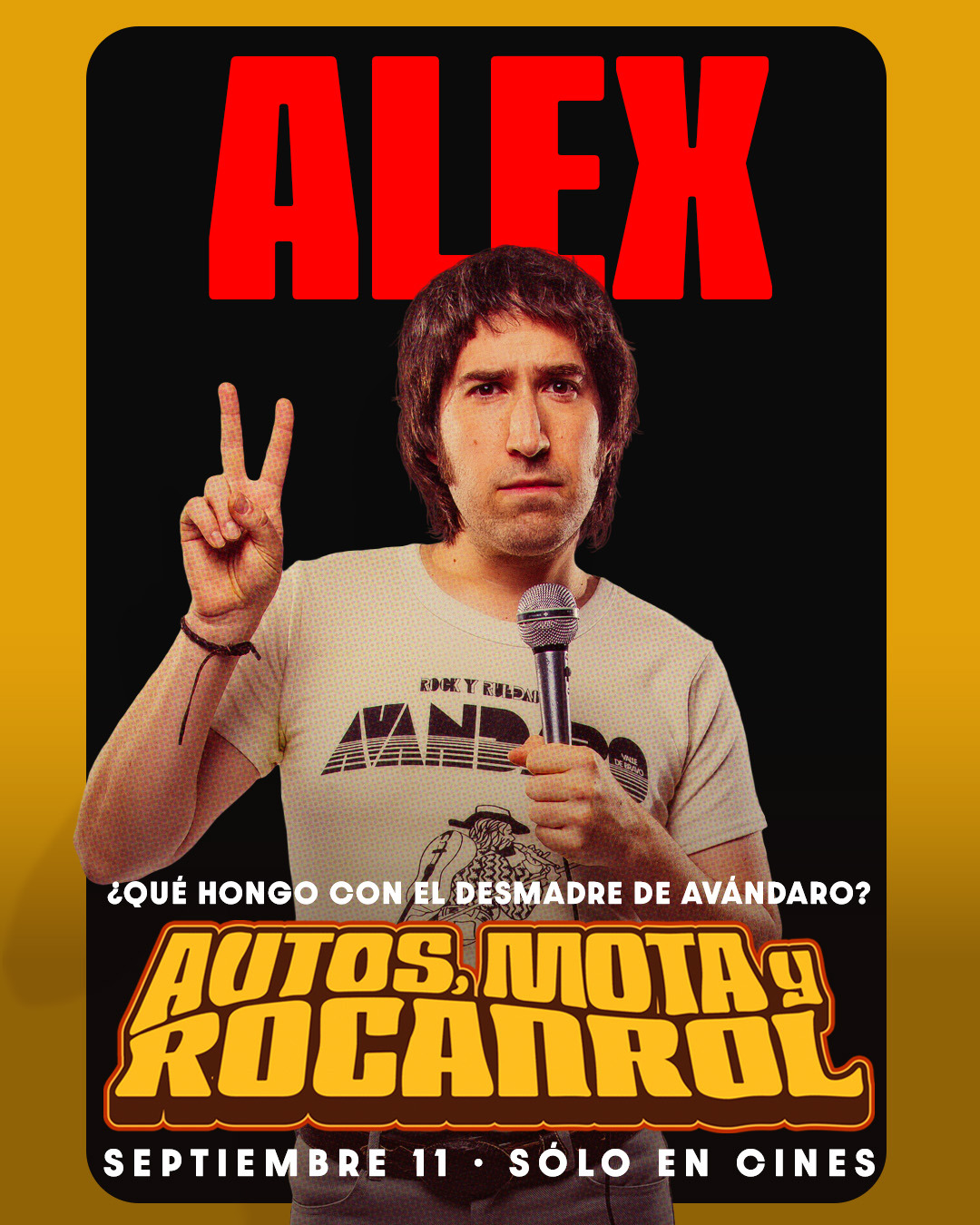 Extra Large Movie Poster Image for Autos, mota y rocanrol (#2 of 7)