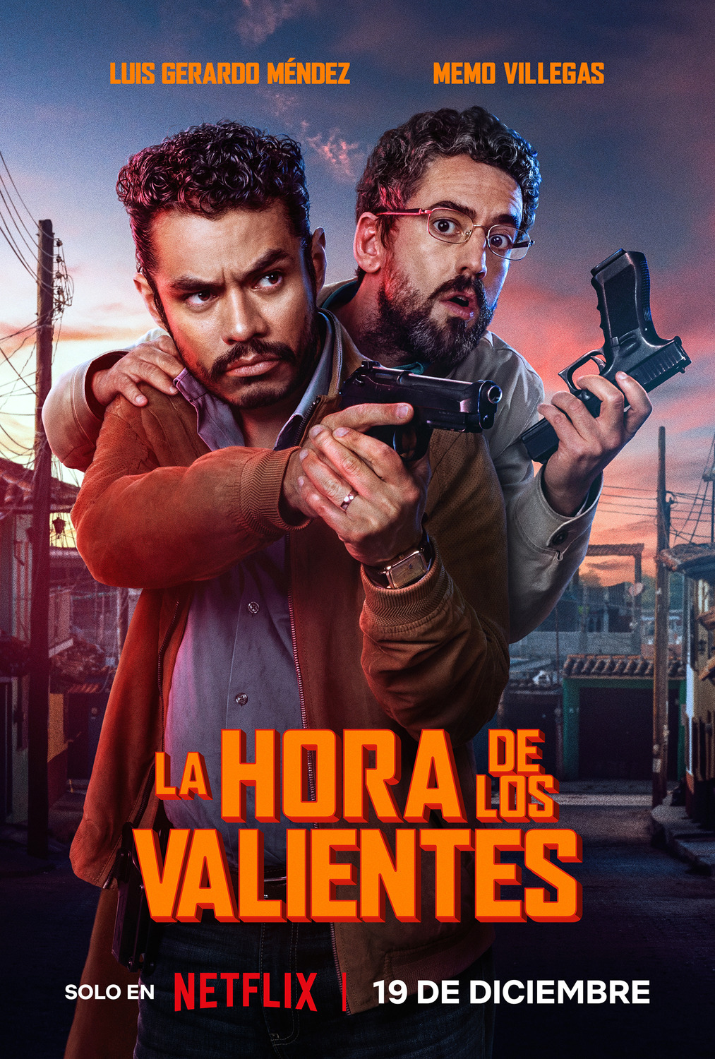 Extra Large Movie Poster Image for La hora de los valientes 