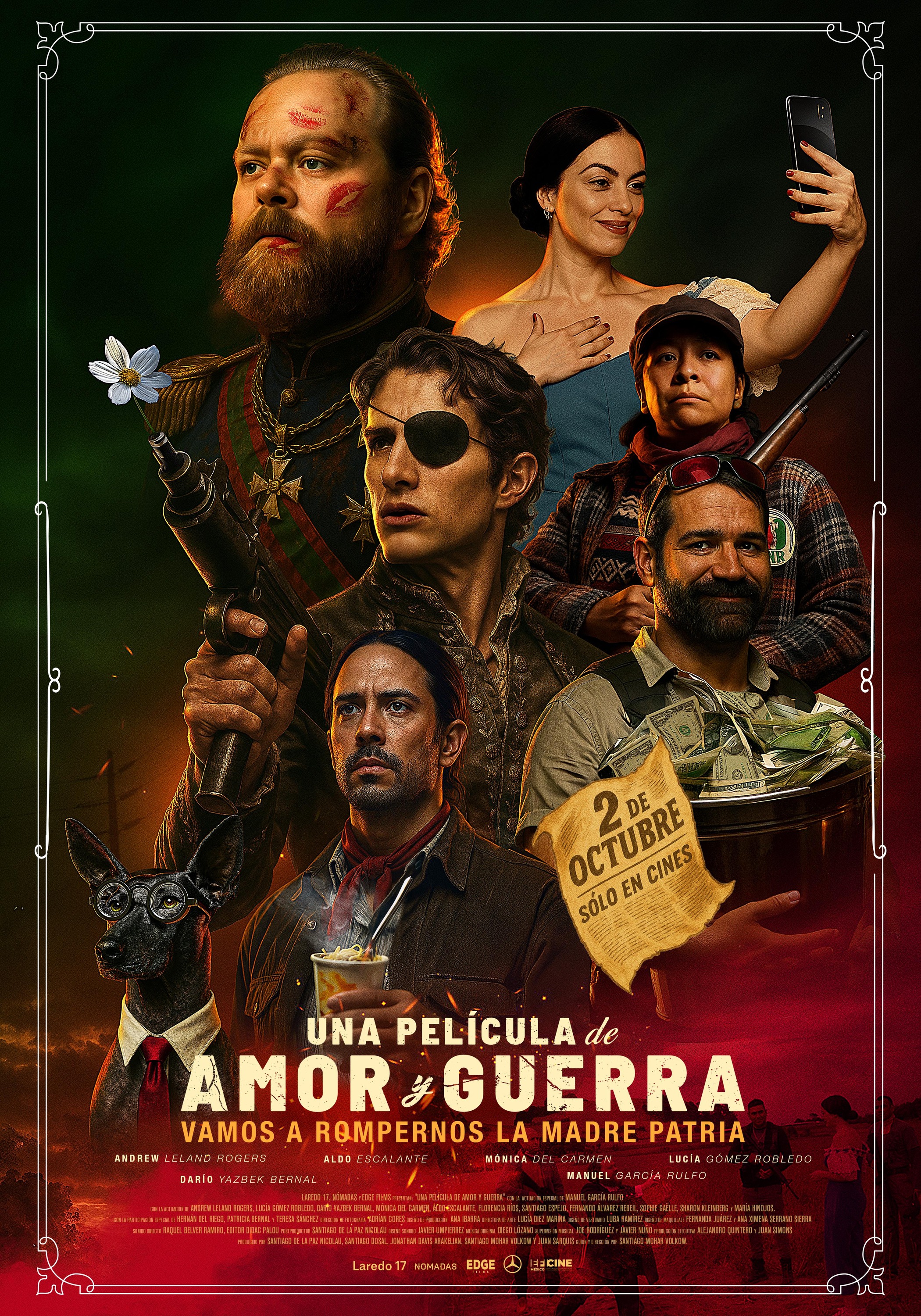 Mega Sized Movie Poster Image for Una Película de Amor y Guerra (#2 of 8)