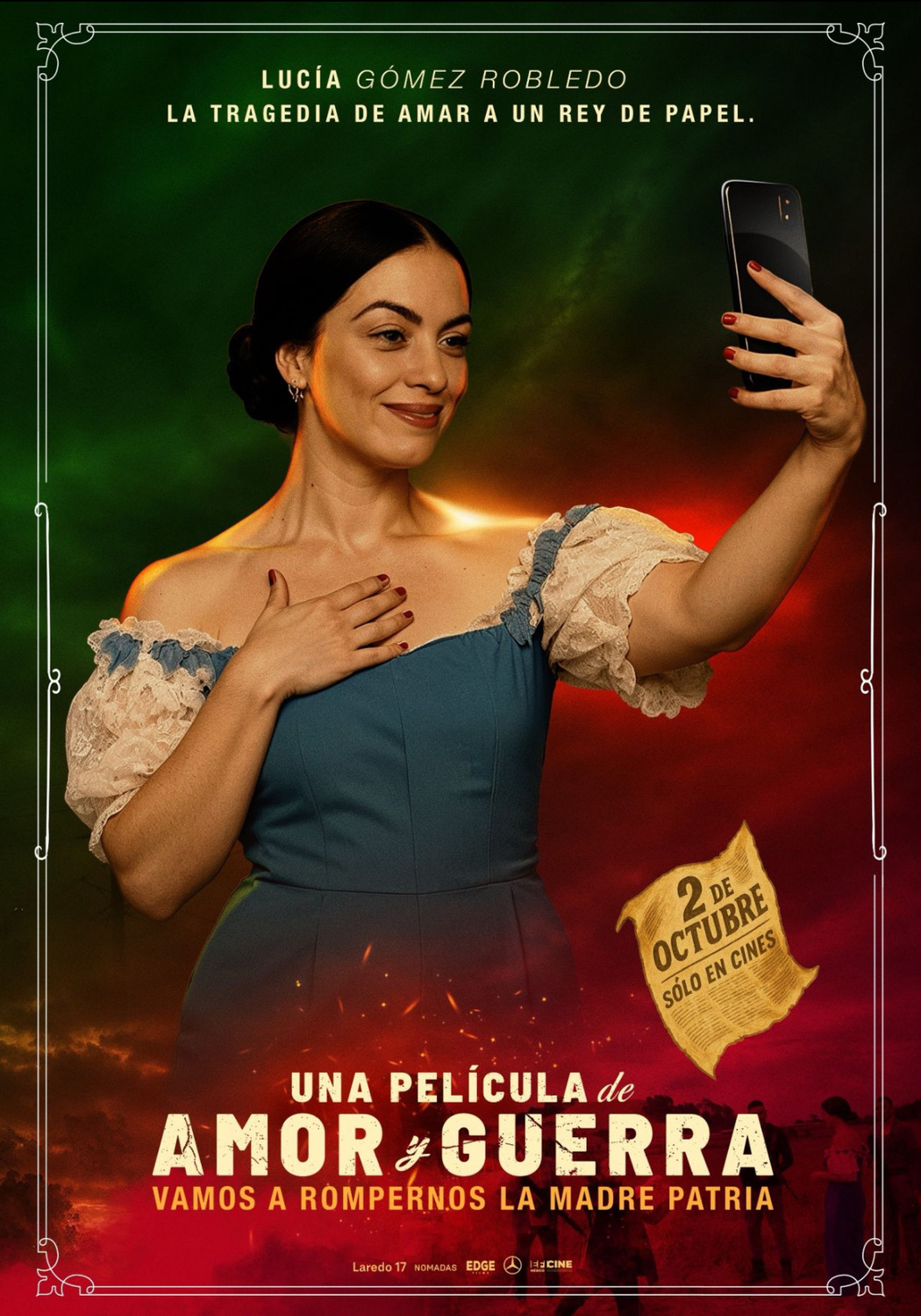 Extra Large Movie Poster Image for Una Película de Amor y Guerra (#6 of 8)
