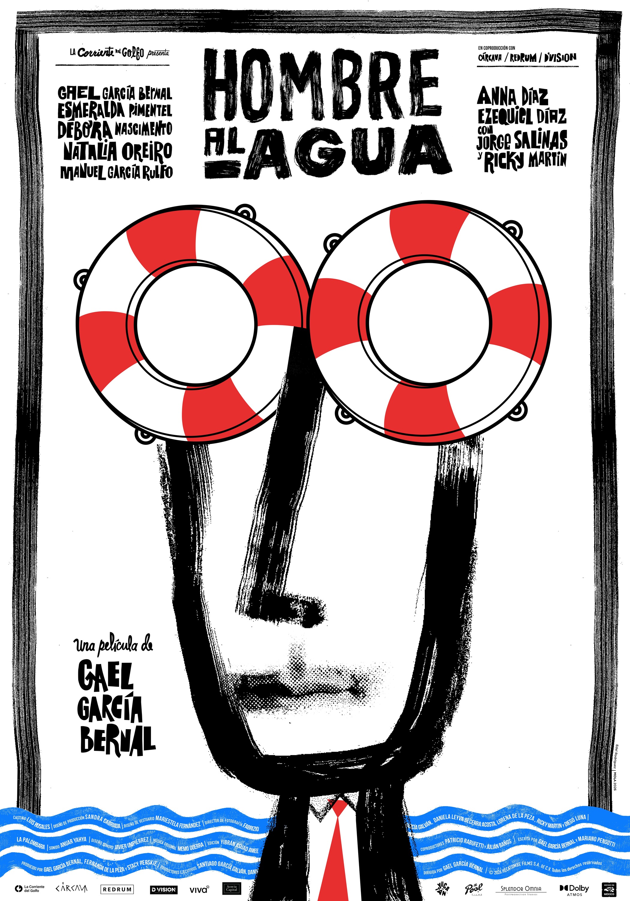 Mega Sized Movie Poster Image for Hombre al agua 