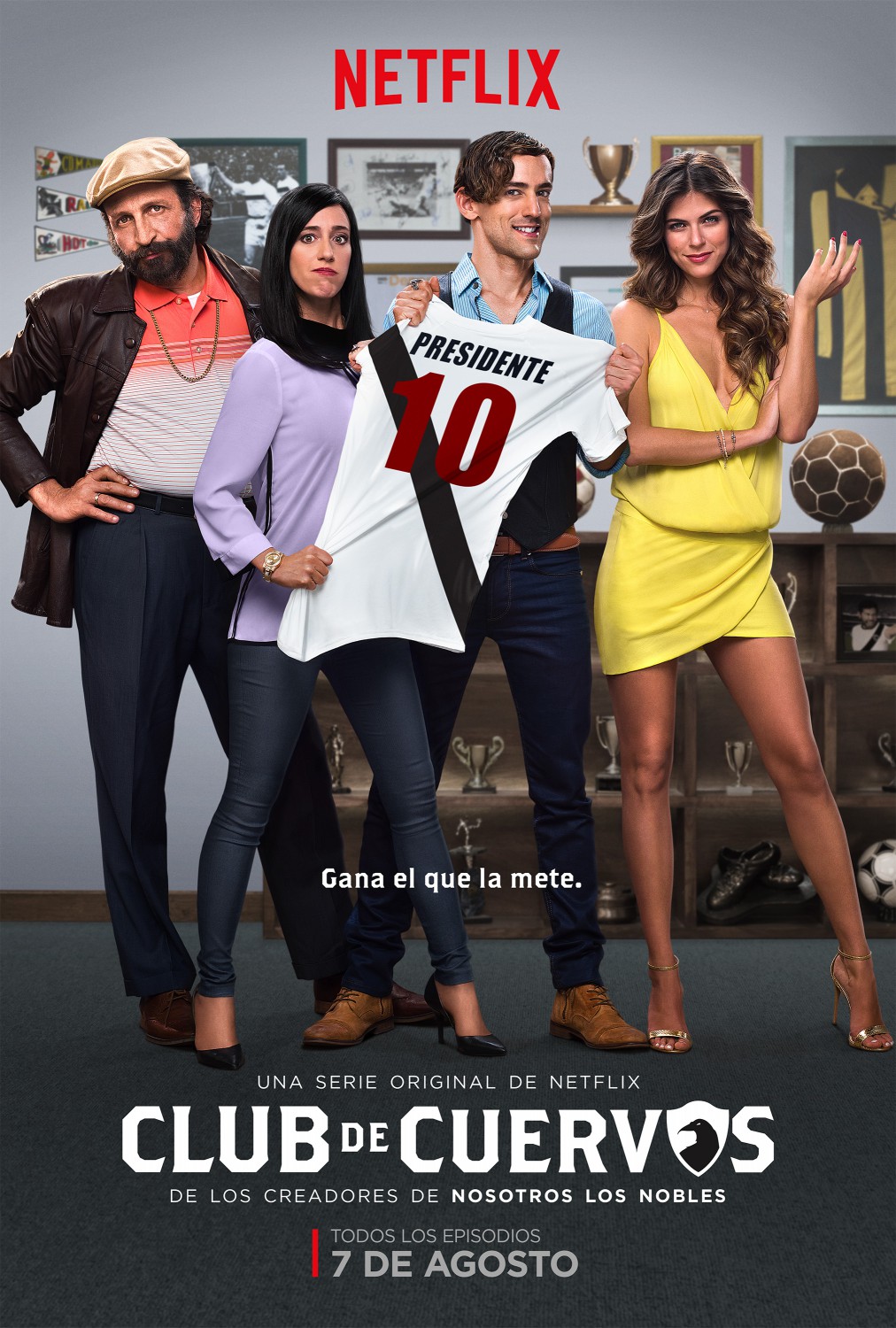 Extra Large Movie Poster Image for Club de Cuervos (#1 of 5)