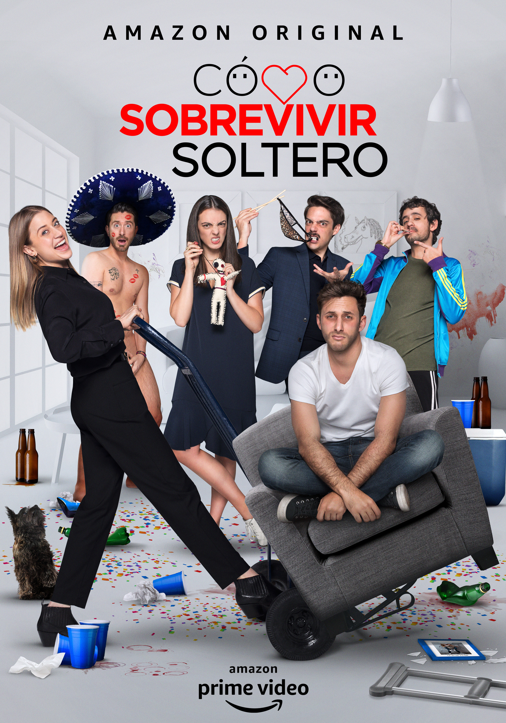Mega Sized TV Poster Image for Cómo Sobrevivir Soltero (#2 of 7)