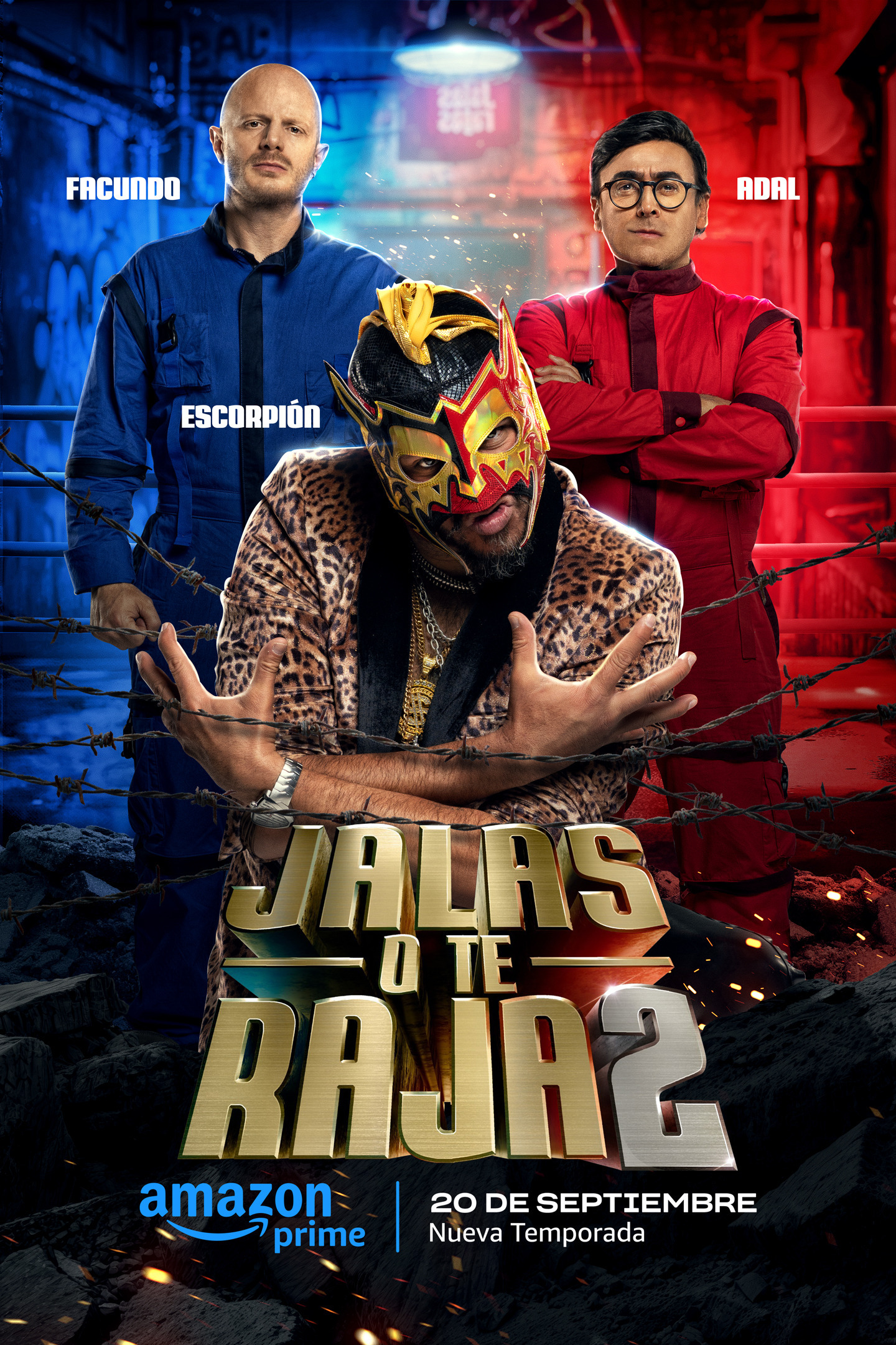 Mega Sized TV Poster Image for Jalas o te Rajas (#9 of 9)