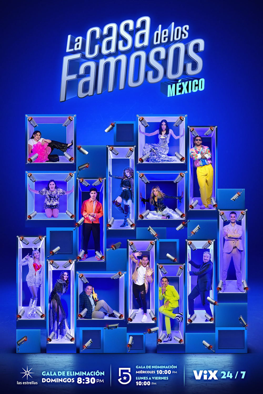 Extra Large TV Poster Image for La Casa de los Famosos México (#3 of 4)