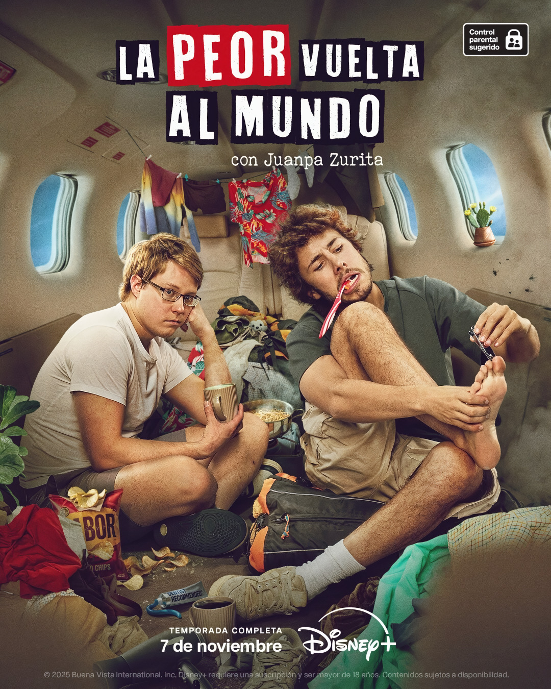 Extra Large TV Poster Image for La peor vuelta al mundo (#2 of 2)