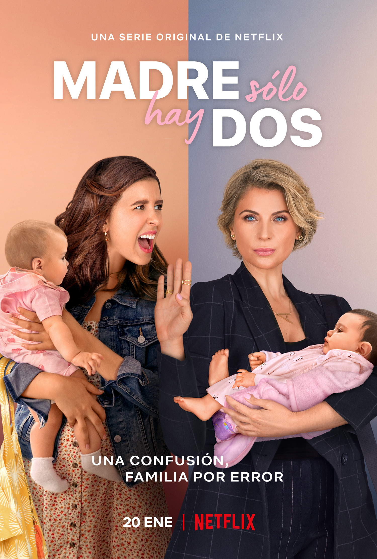 Mega Sized TV Poster Image for Madre Solo hay Dos (#1 of 2)