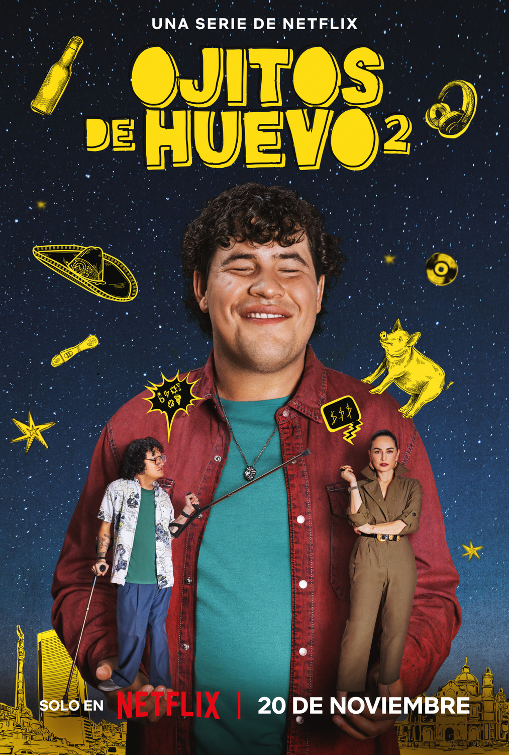 Extra Large TV Poster Image for Ojitos de huevo (#2 of 2)