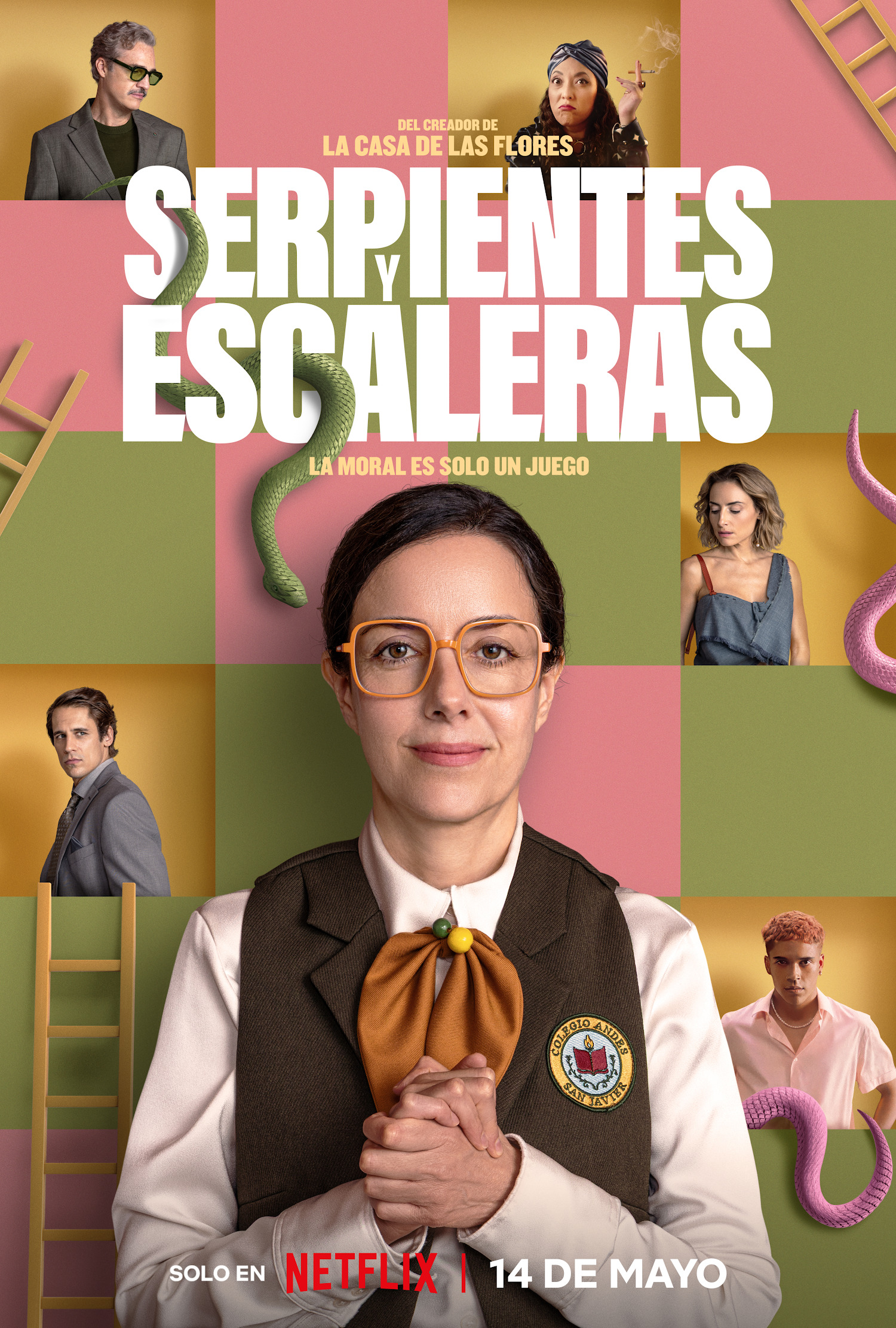Mega Sized TV Poster Image for Serpientes y Escaleras 