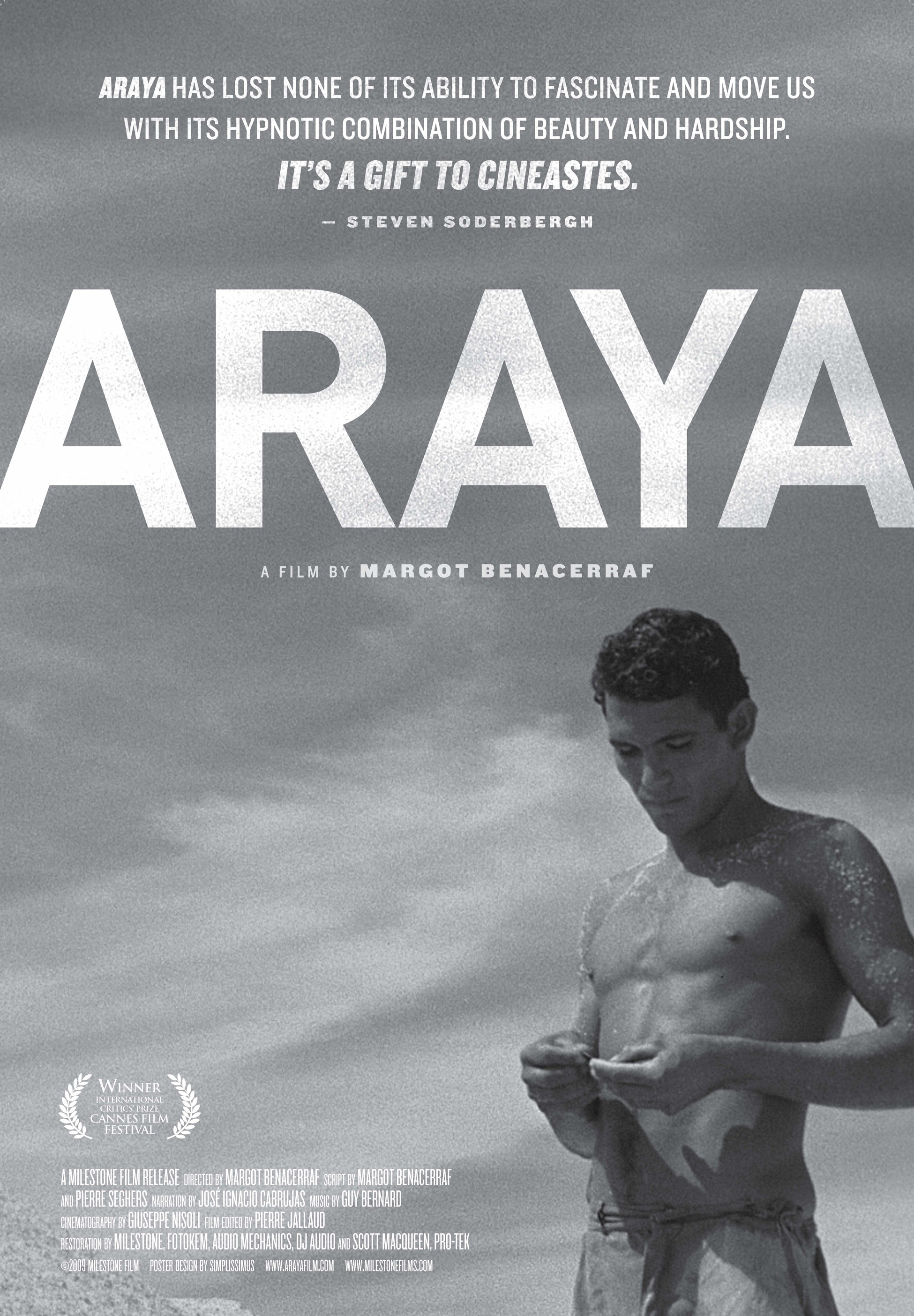 Mega Sized Movie Poster Image for Araya 