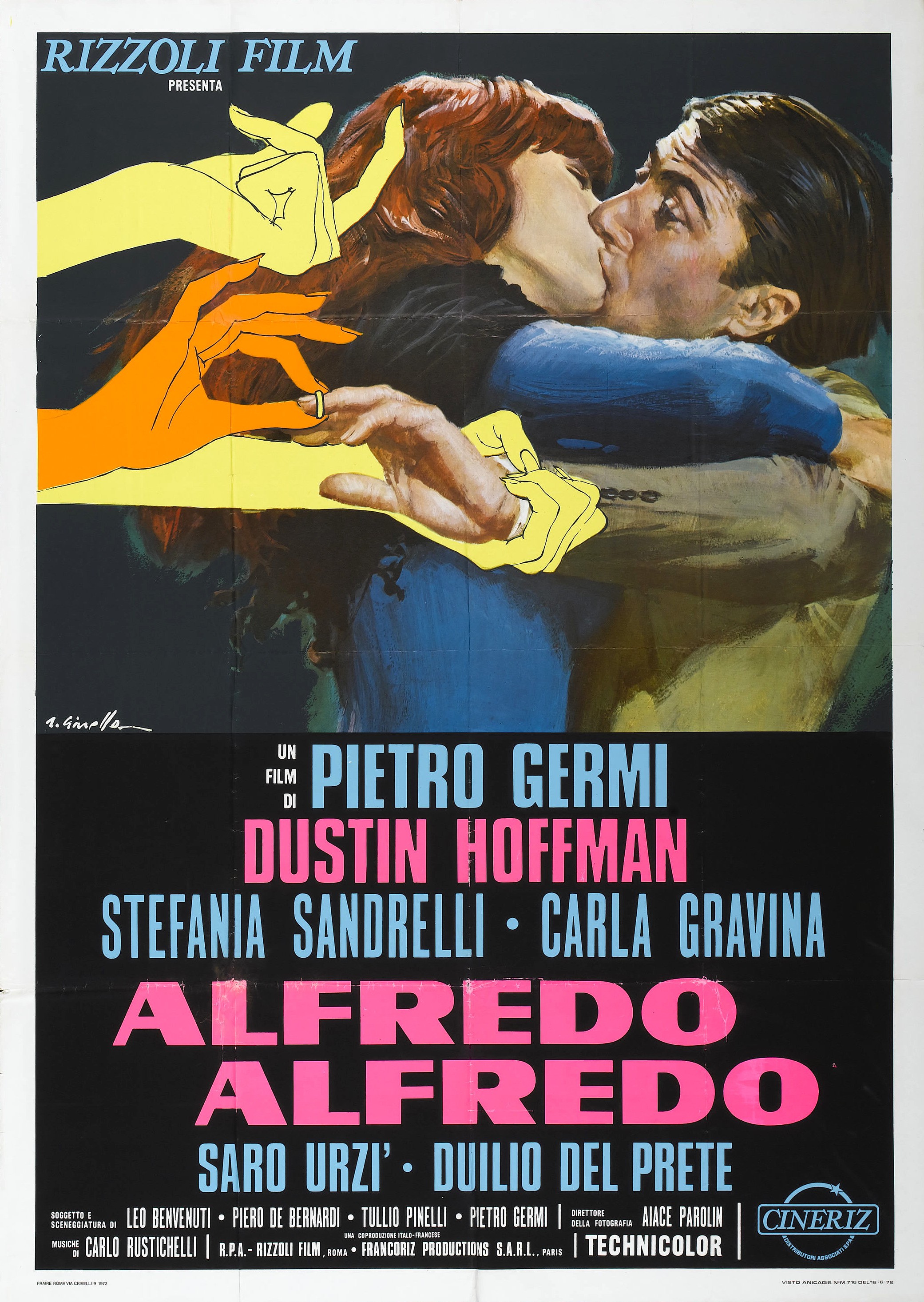 Mega Sized Movie Poster Image for Alfredo Alfredo (#2 of 2)