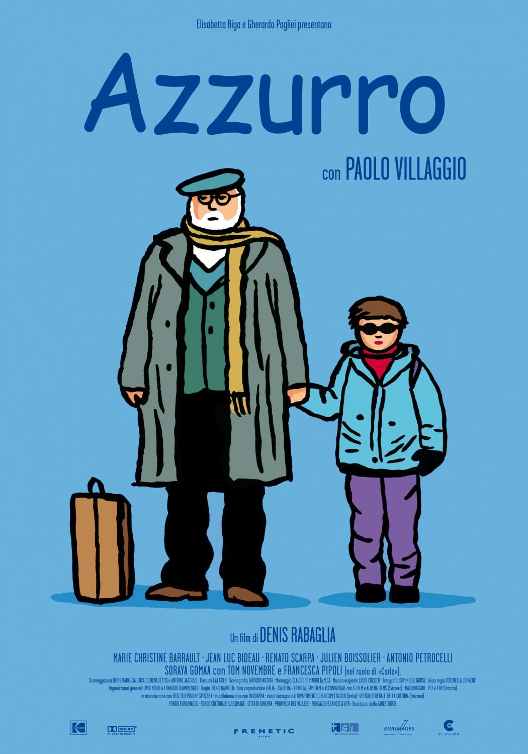 Extra Large Movie Poster Image for Azzurro 