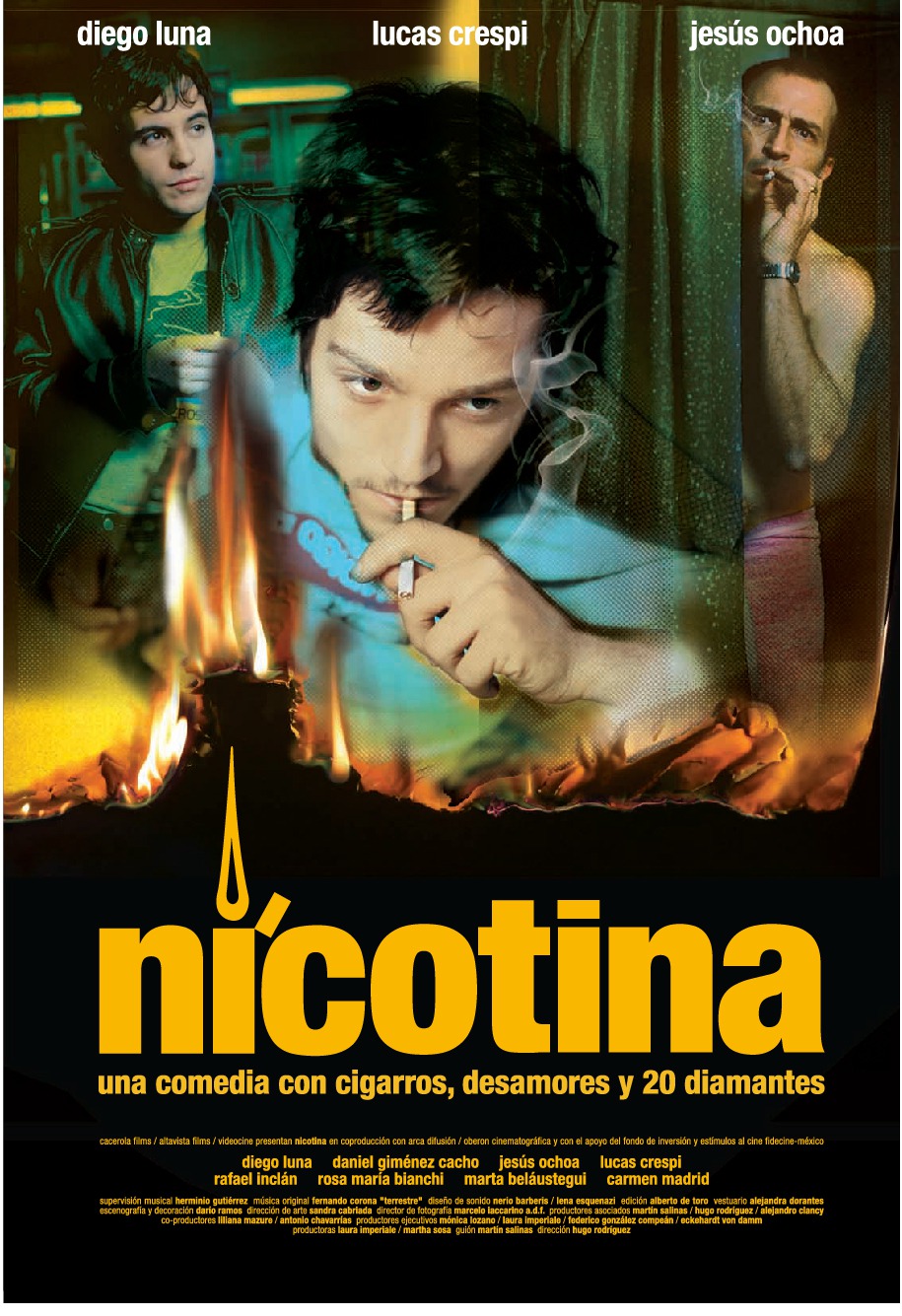 Extra Large Movie Poster Image for Nicotina 