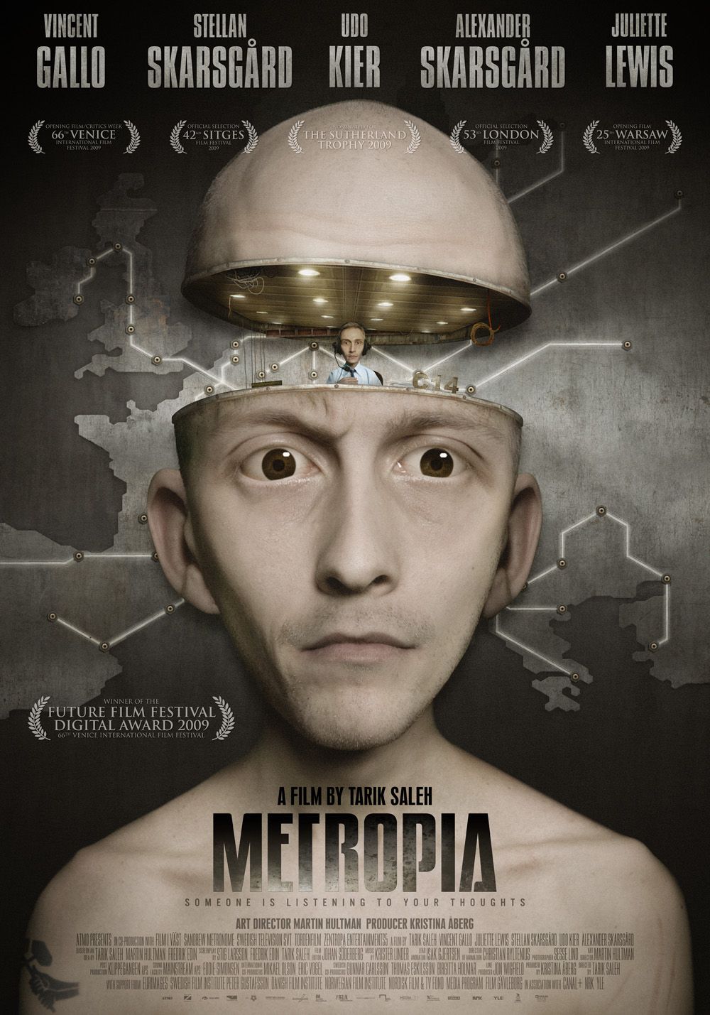 Extra Large Movie Poster Image for Metropia 