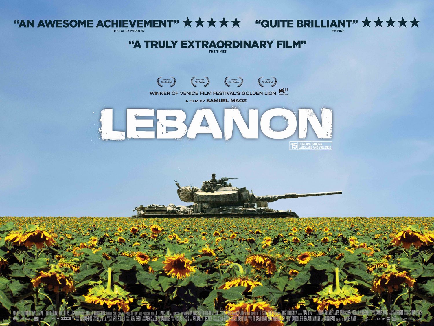 Extra Large Movie Poster Image for Lebanon (#1 of 4)