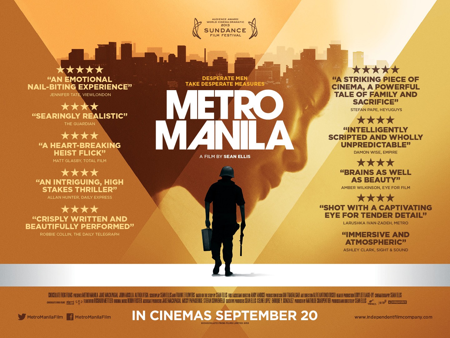 Extra Large Movie Poster Image for Metro Manila (#1 of 2)