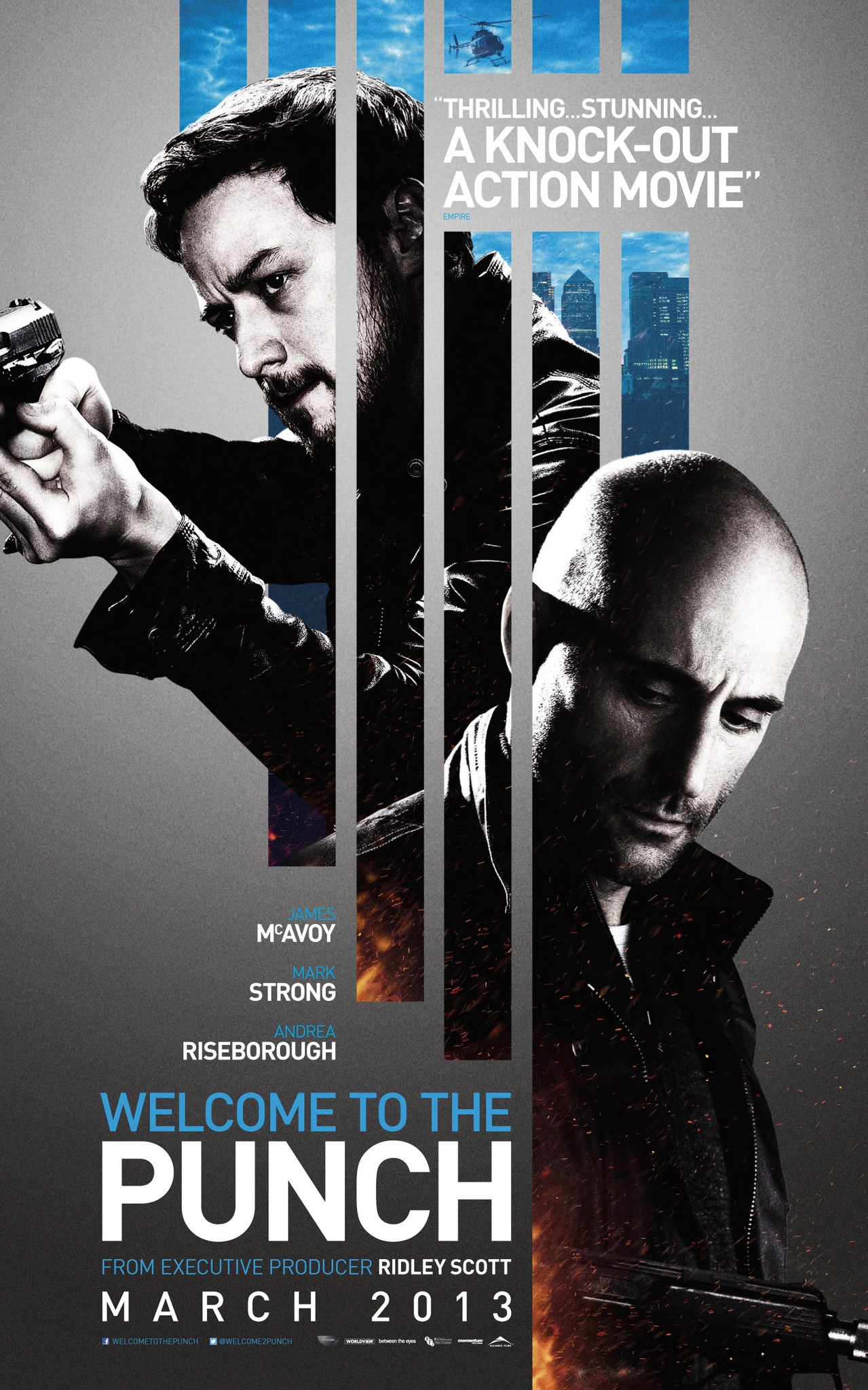 Mega Sized Movie Poster Image for Welcome to the Punch (#1 of 8)