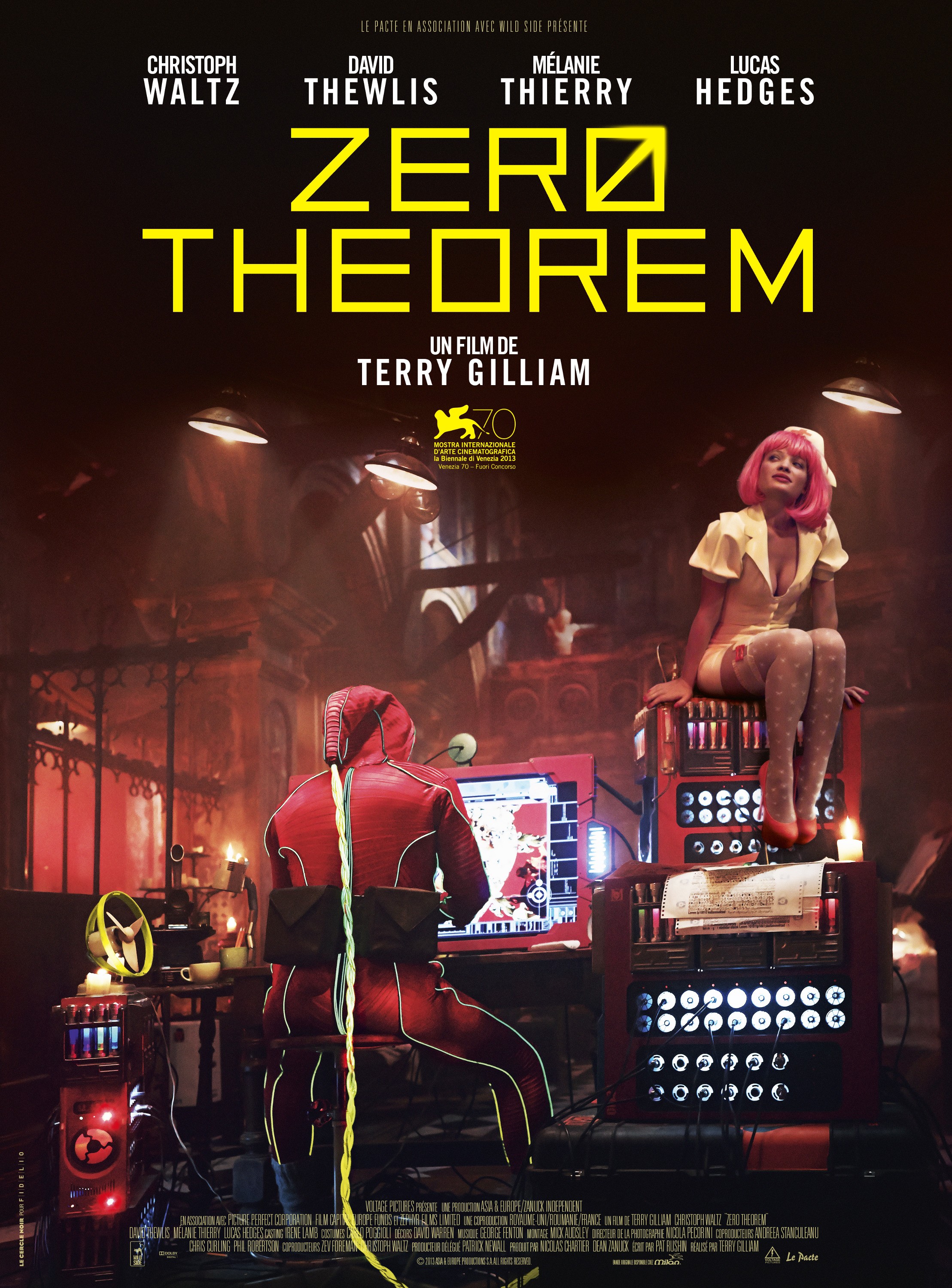 Mega Sized Movie Poster Image for The Zero Theorem (#2 of 7)