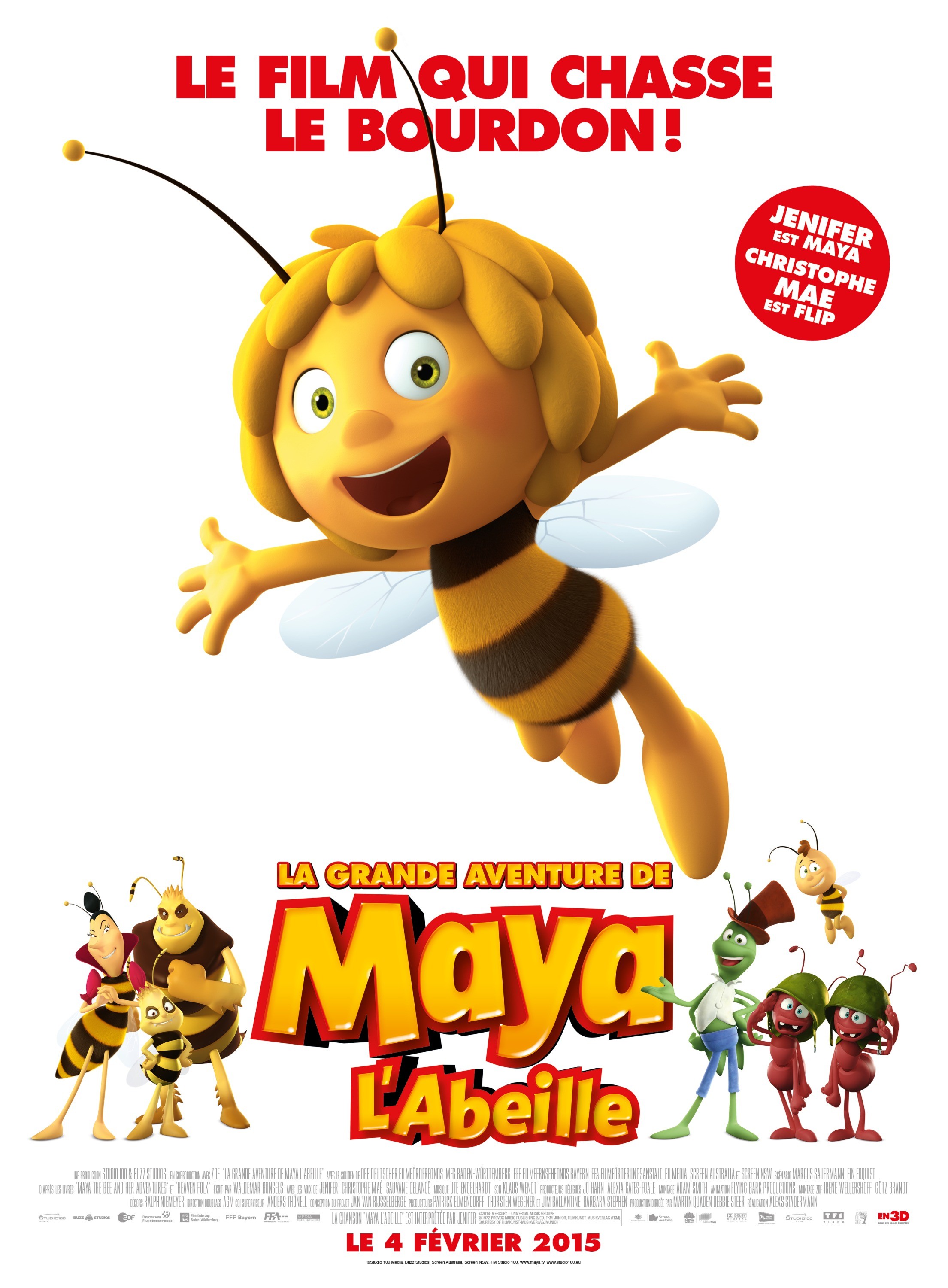 Mega Sized Movie Poster Image for Maya the Bee Movie (#2 of 4)