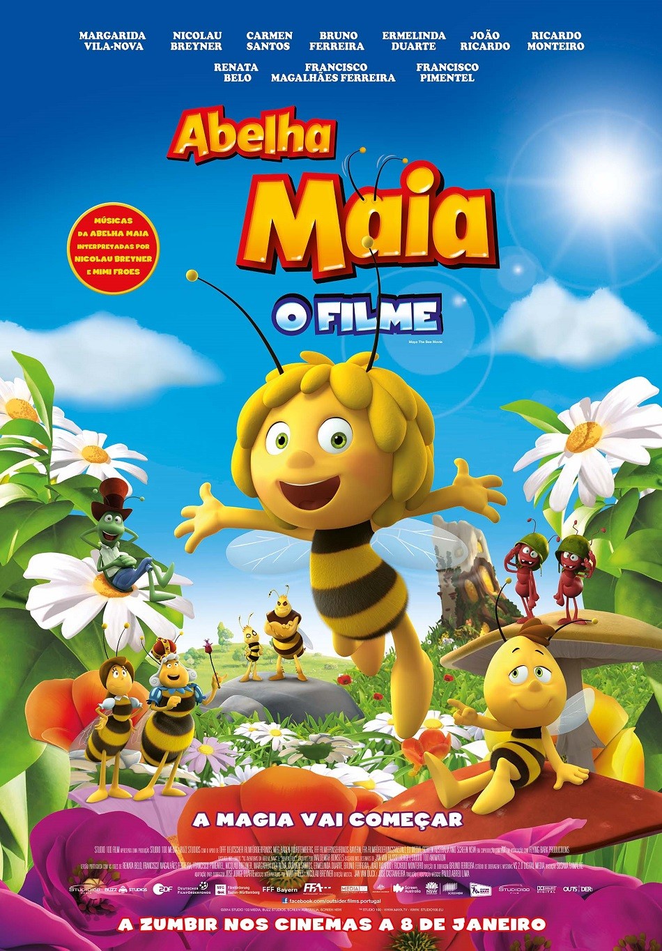 Extra Large Movie Poster Image for Maya the Bee Movie (#3 of 4)