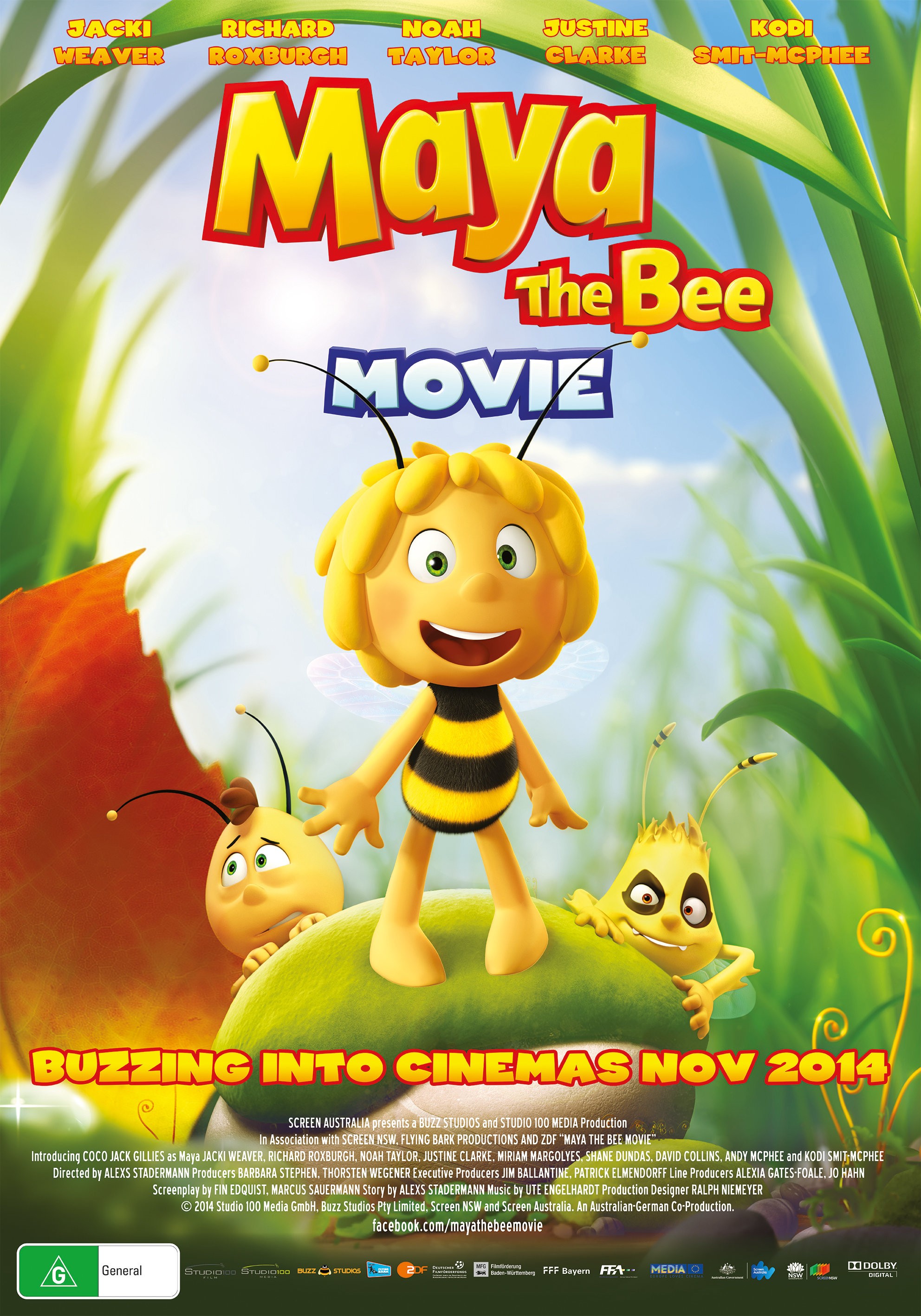 Mega Sized Movie Poster Image for Maya the Bee Movie (#1 of 4)