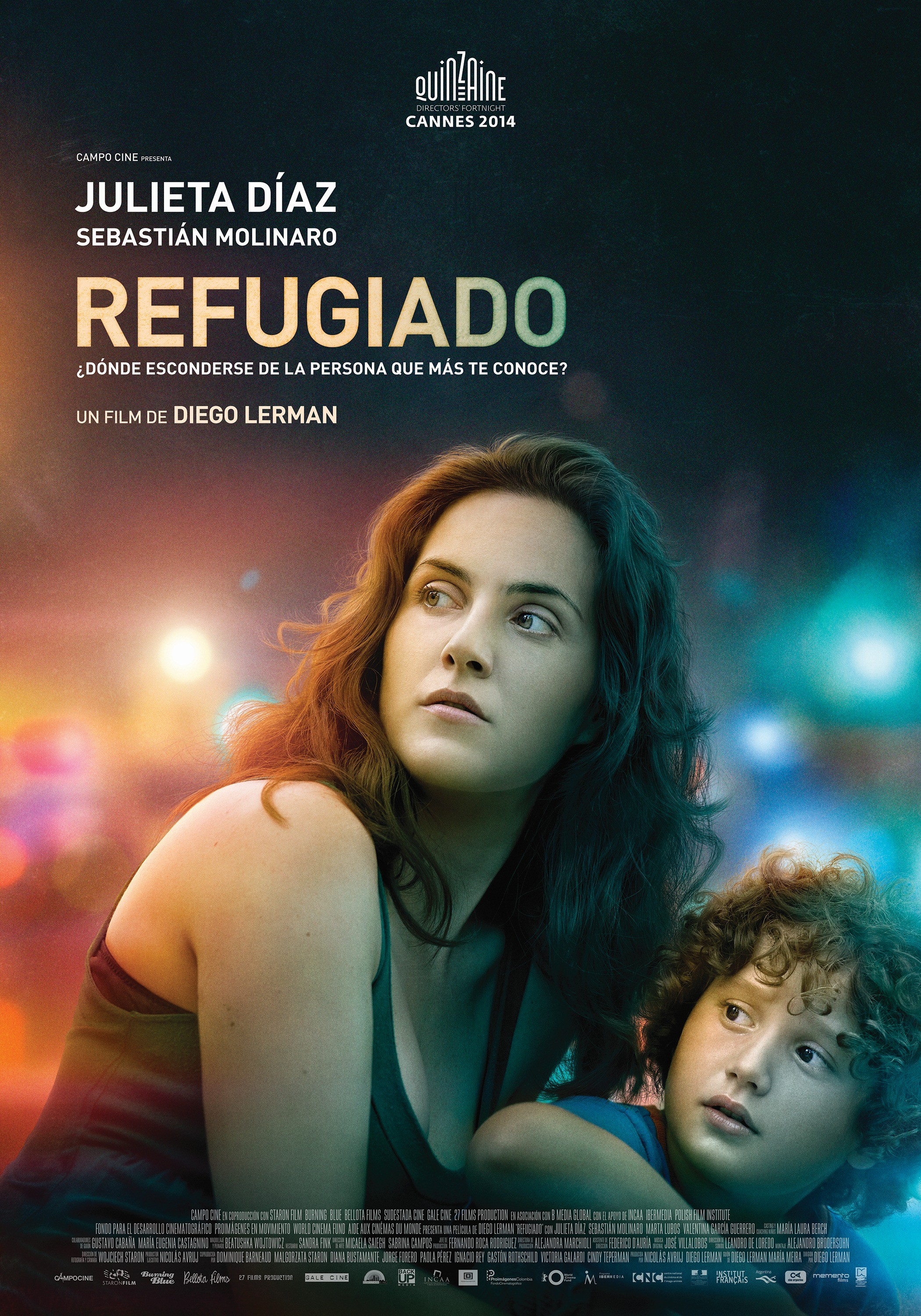 Mega Sized Movie Poster Image for Refugiado (#2 of 2)