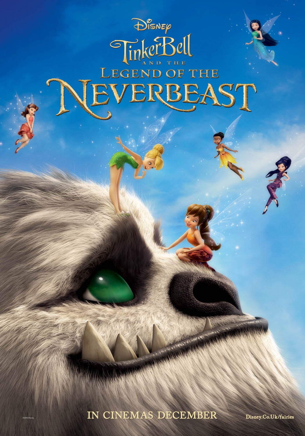 Extra Large Movie Poster Image for Tinkerbell and the Legend of the NeverBeast (#1 of 3)