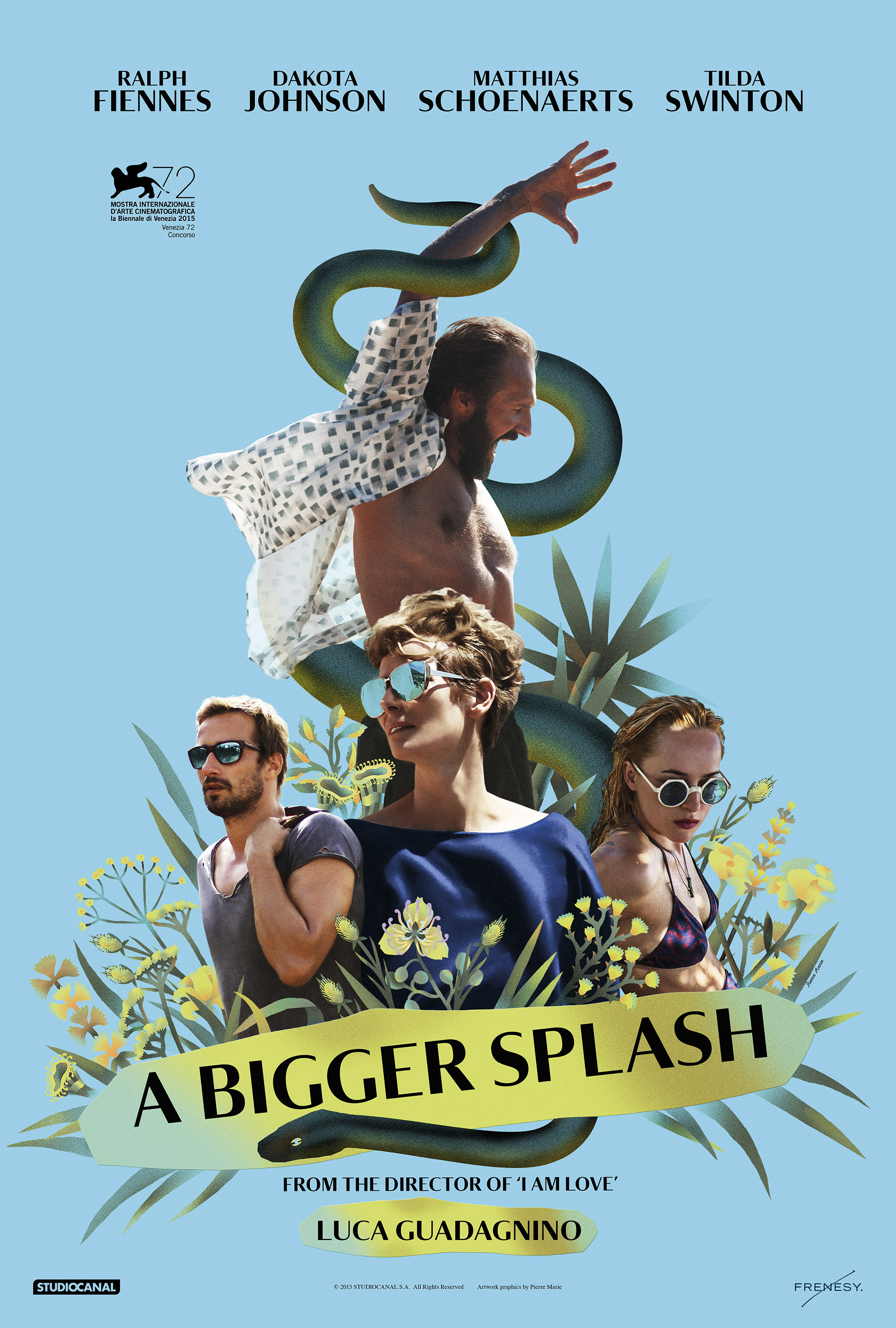 Mega Sized Movie Poster Image for A Bigger Splash (#1 of 4)